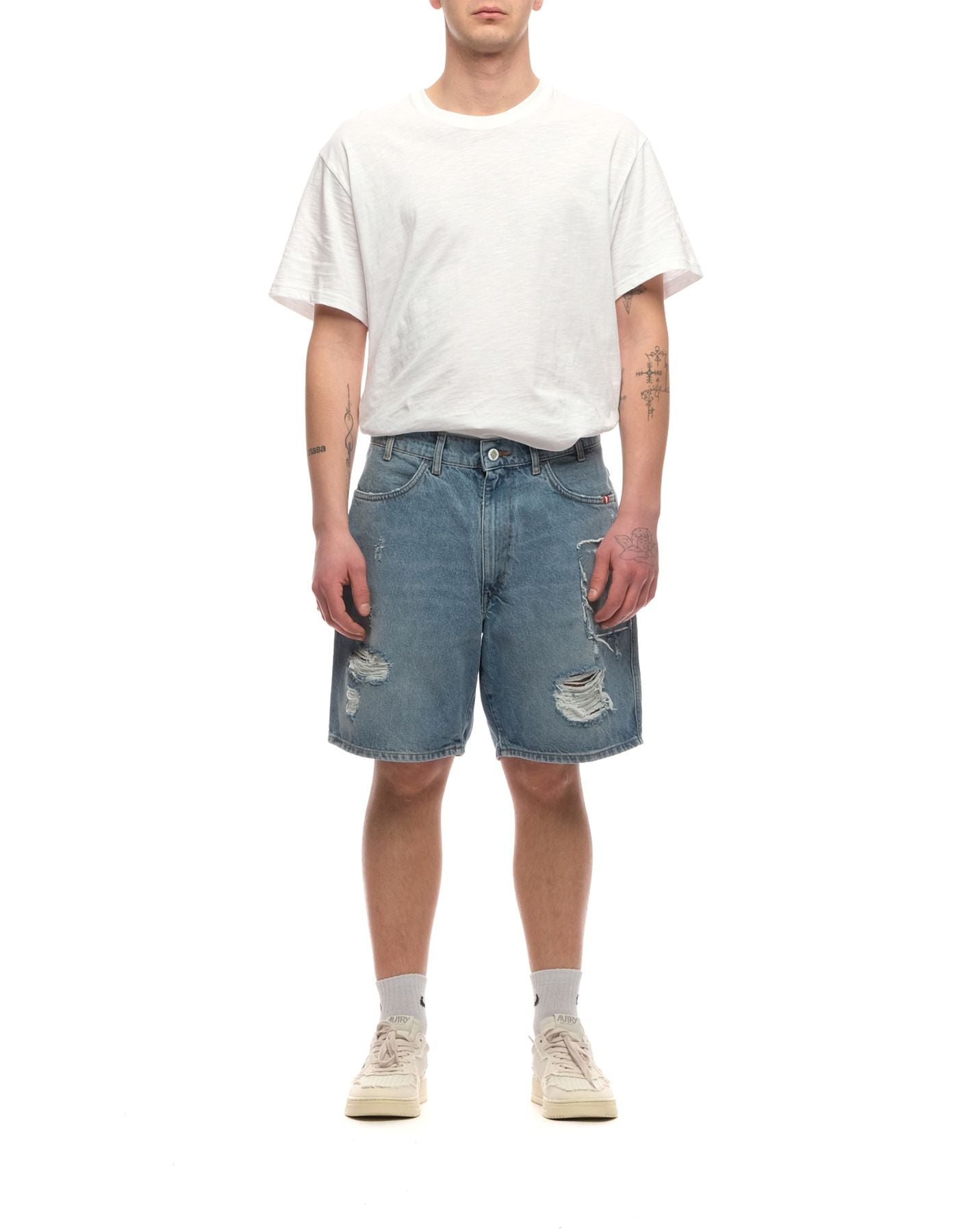 Shorts man P23AMU004D4692230 VINTAGE LOVER Amish