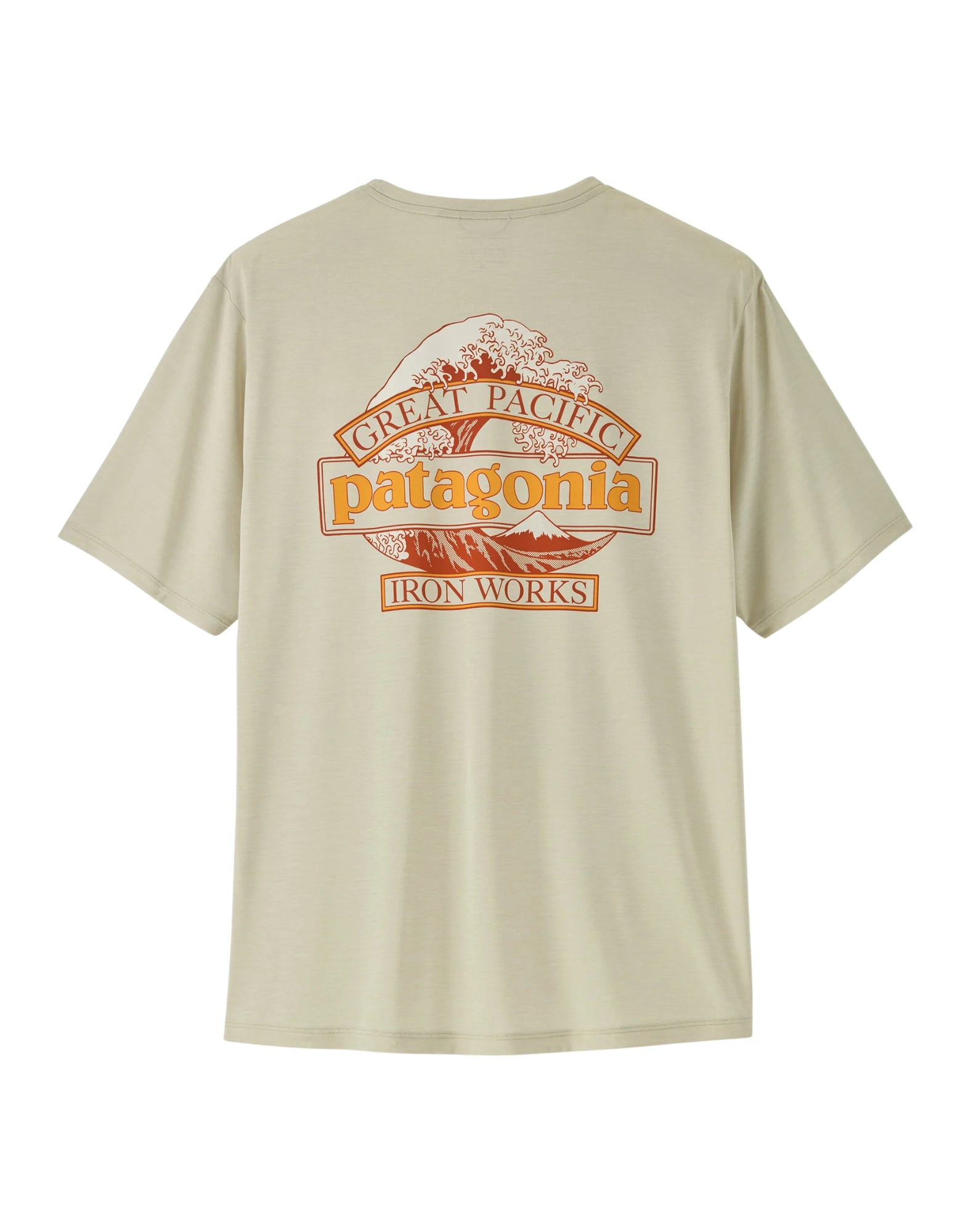 Patagonia Capilene Cool Daily Shirt Great Waves Men’s Dyno White 45456 DYWH