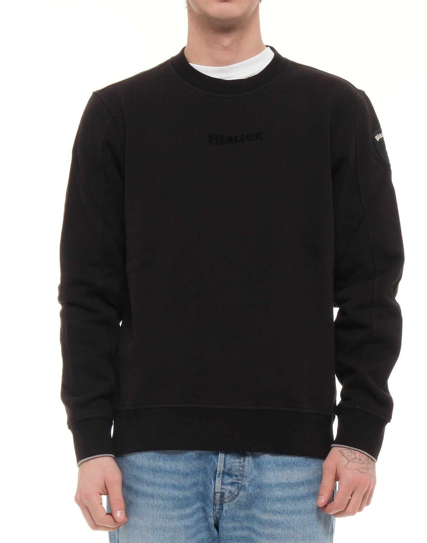 Sweatshirt man 24WBLUF03153 006948 999 Blauer