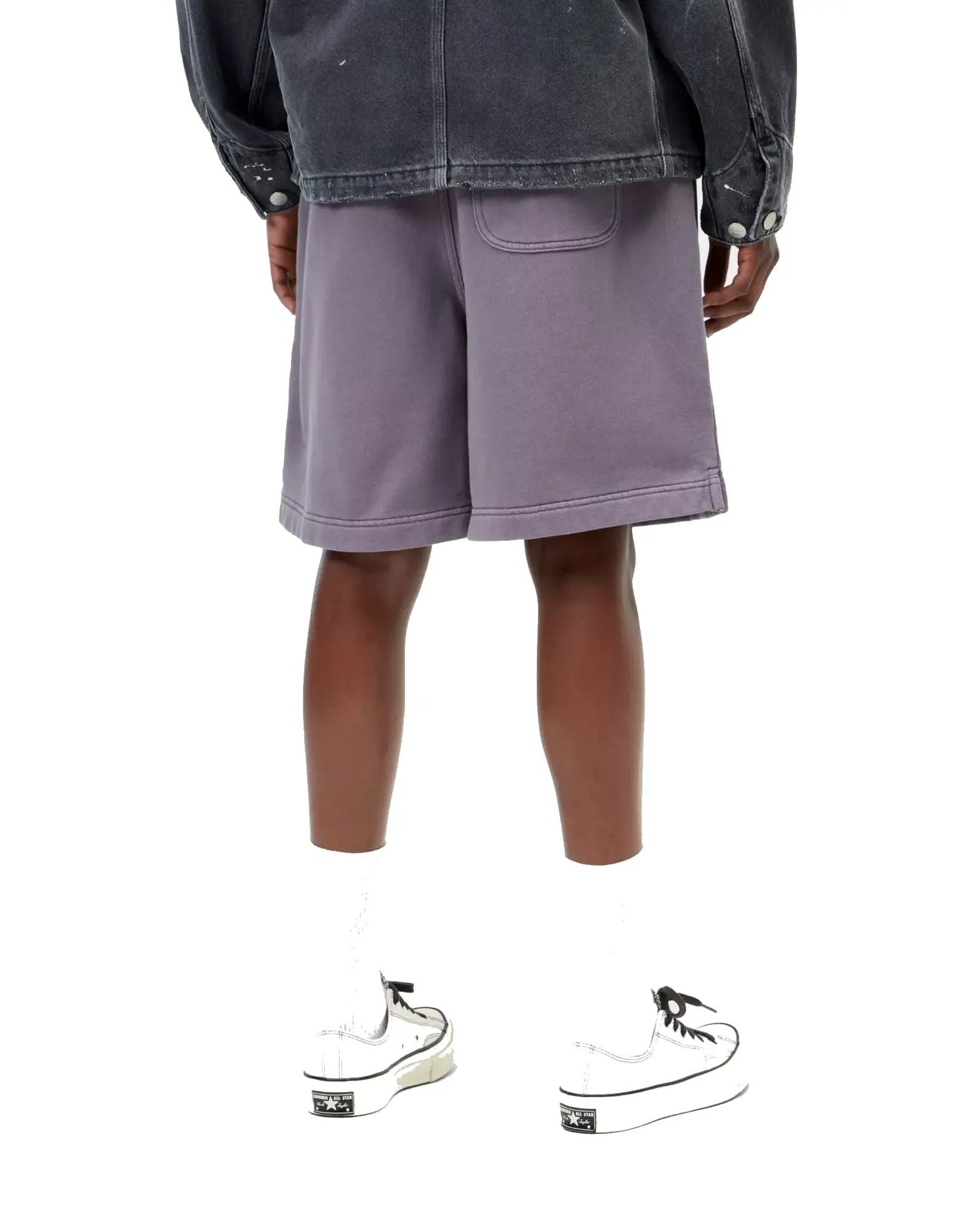 Hoggard Sweat Short Cotton SweaT Shady Purple