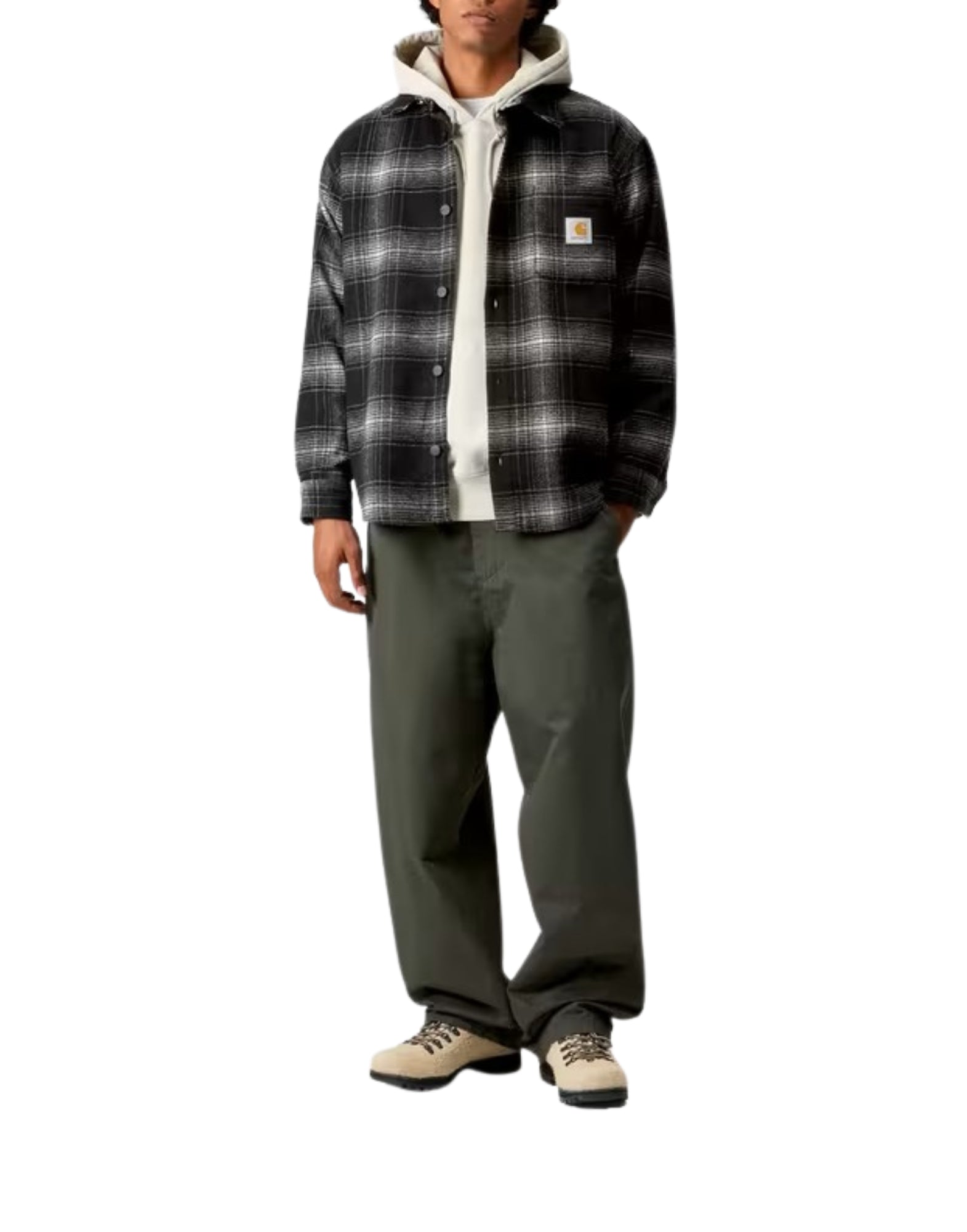 I035324 34JXX Black Bennan Shirt - Camicie - CARHARTT WIP