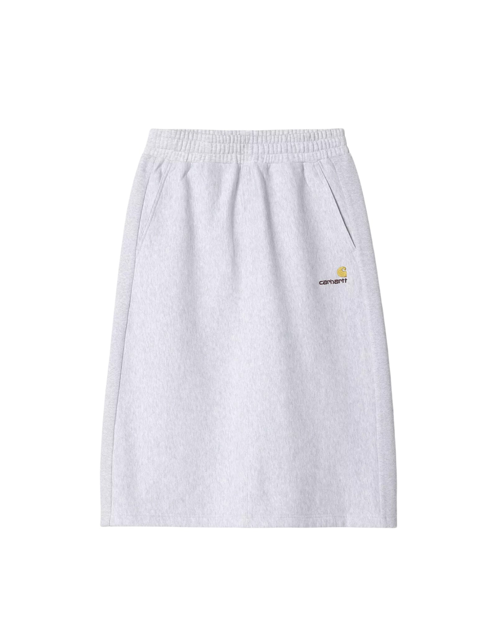 Skirt woman I034491 428XX AMERICAN SCRIPT ASH HEATHER CARHARTT WIP