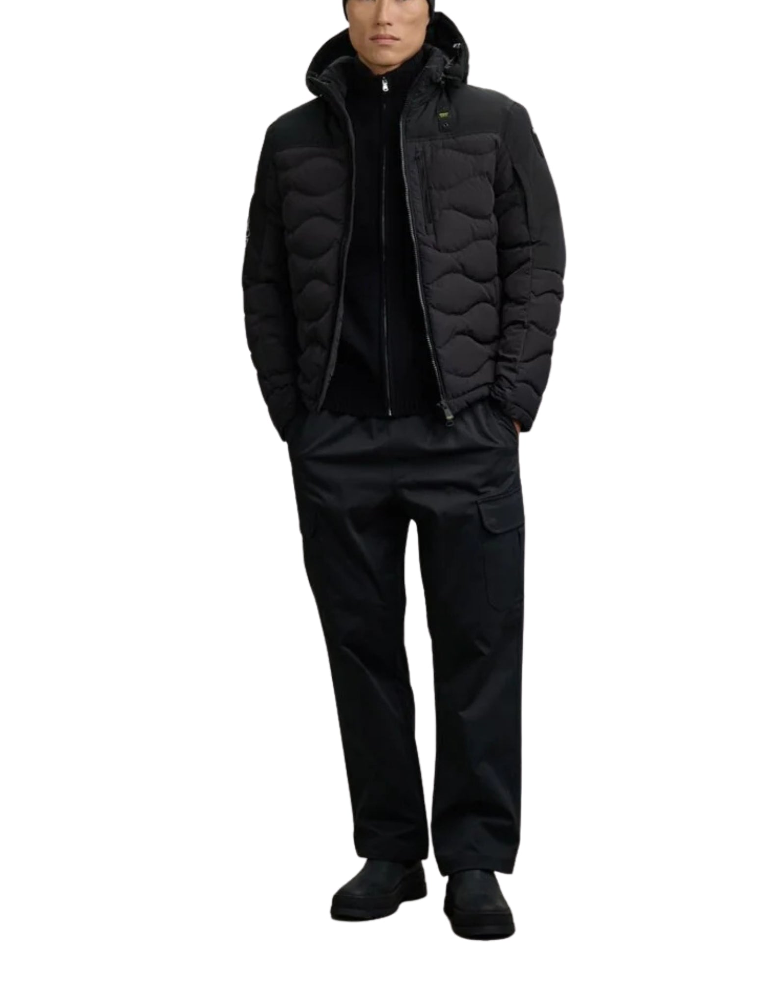 25BLUC02152 7287 999 BLACK - Giacche - Blauer