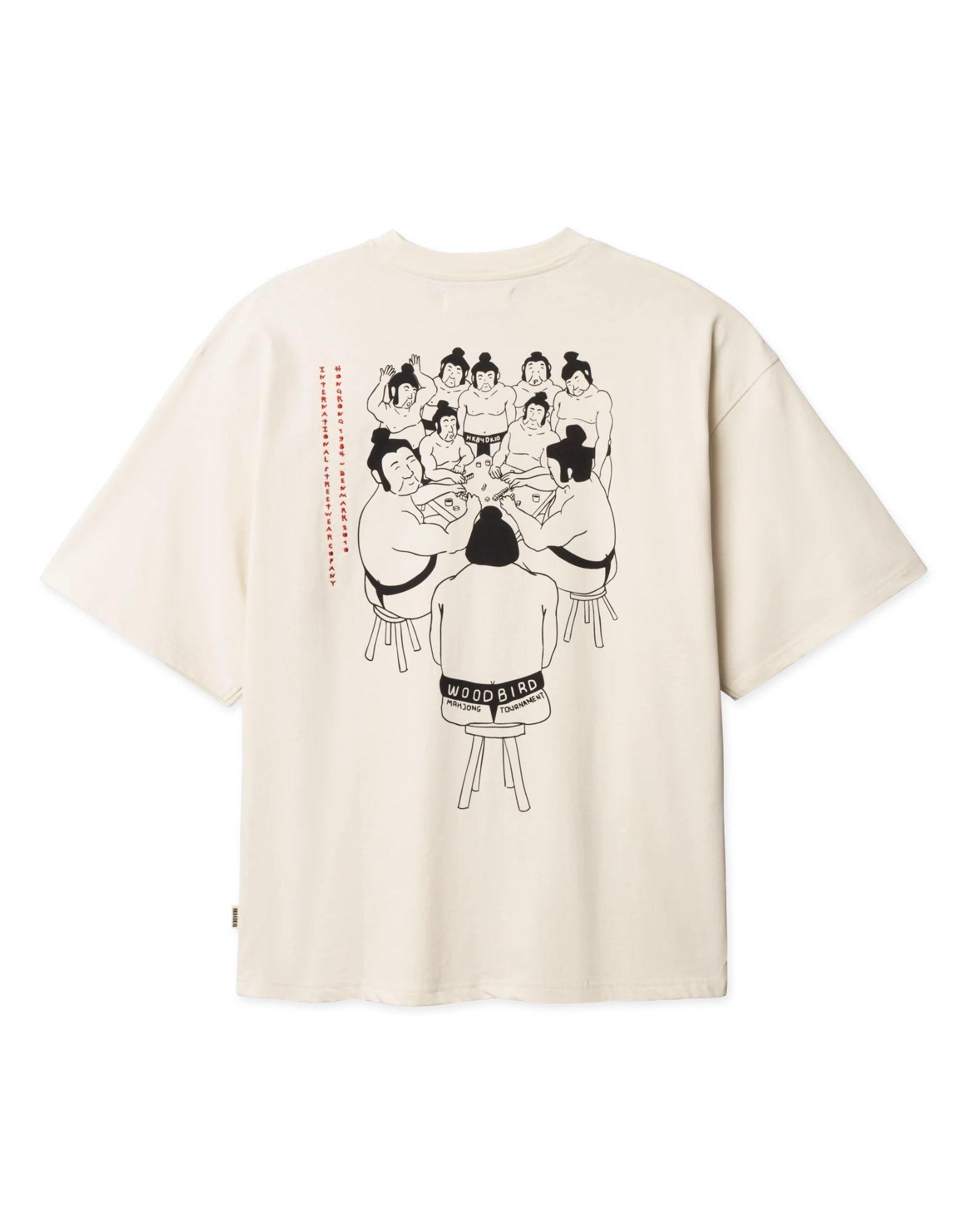 Woodbird WBBeam Suma Tee Organic Cotton T-Shirt Off White Men’s 2616-406 OFF WHITE