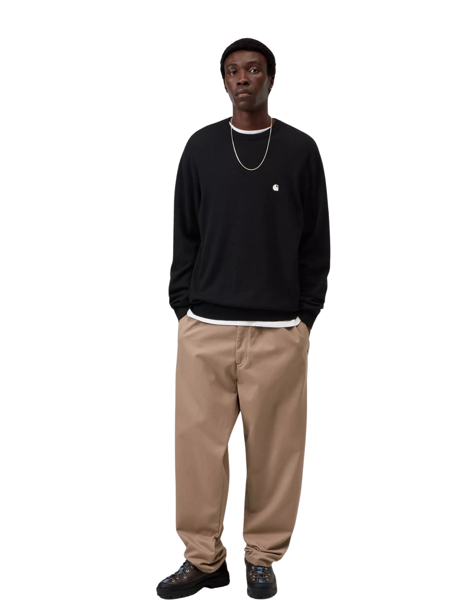 Madison Sweater Black / Wax