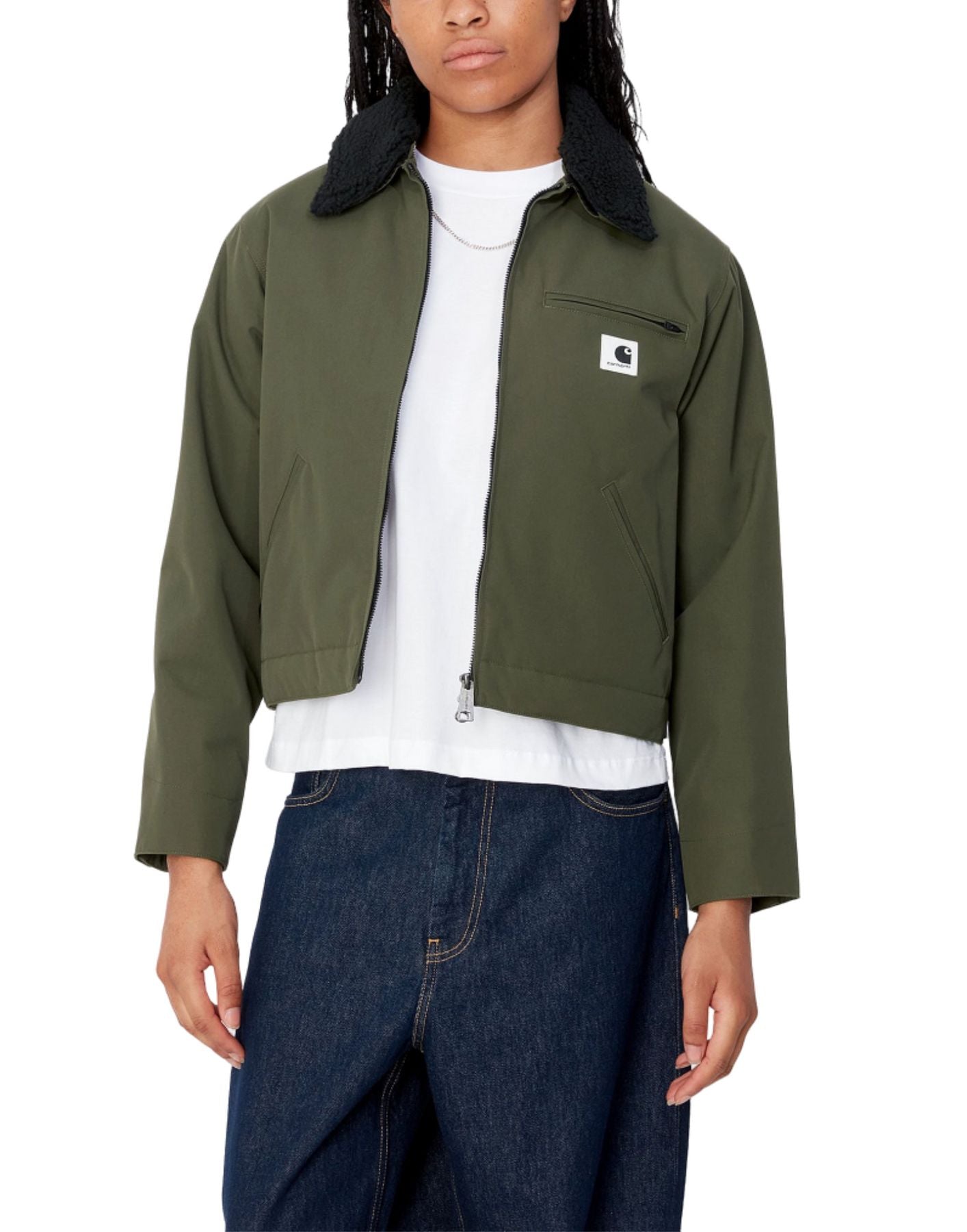 Jacket woman I033880 2JLXX W NEWKIRK GREEN CARHARTT WIP