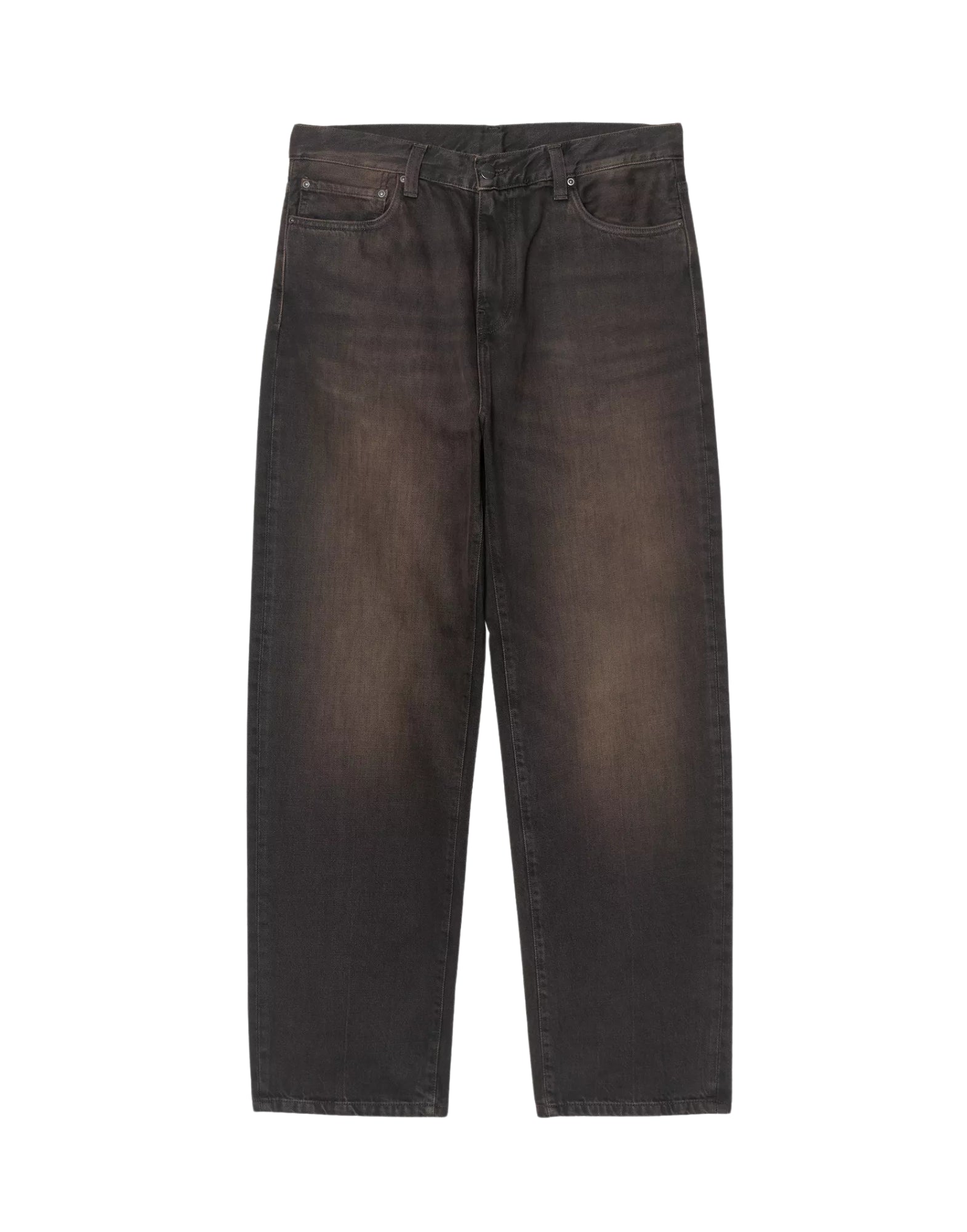 Aaron Pant Black tobacco used wash
