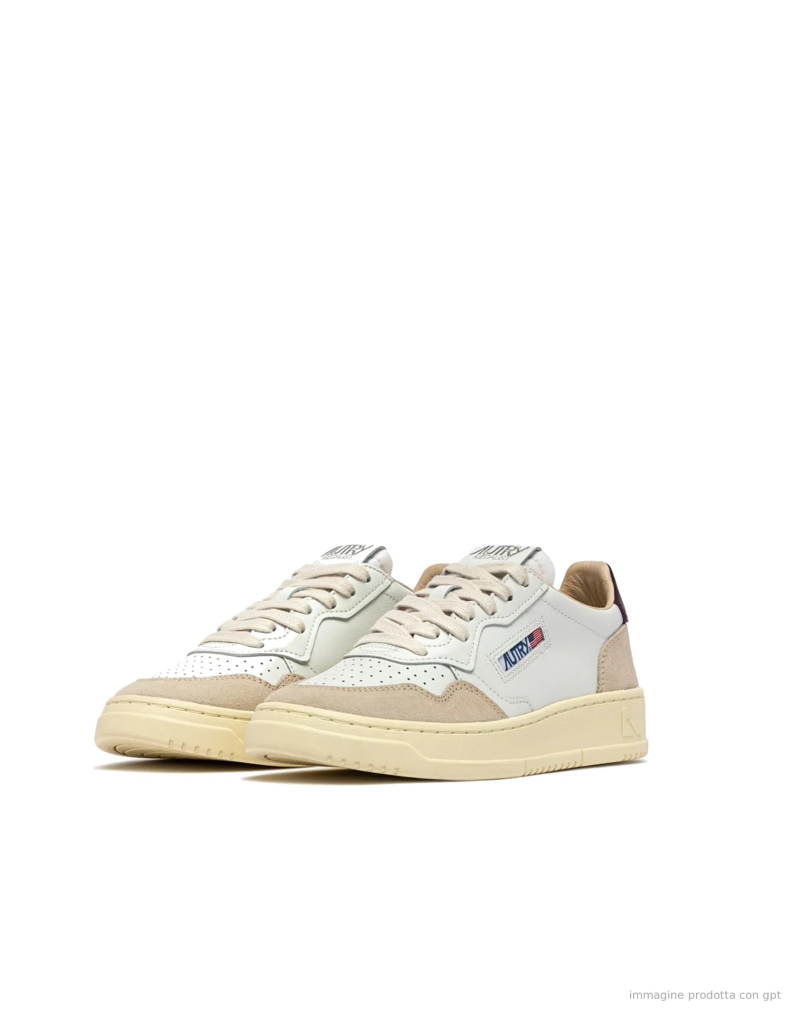 Medalist Low White / Fig