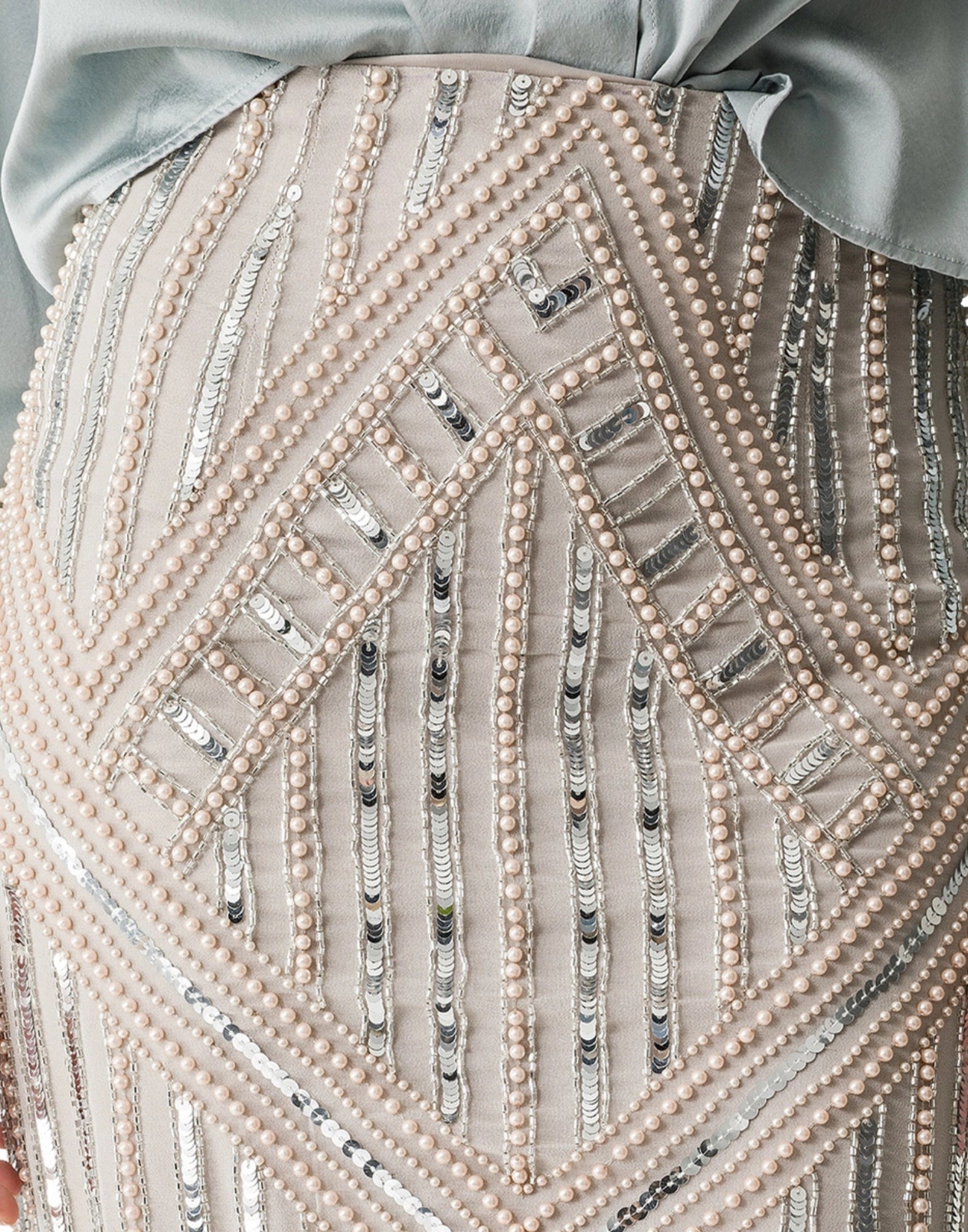 14379 JUPE ARGENTÉE - Gonne - FORTE_FORTE