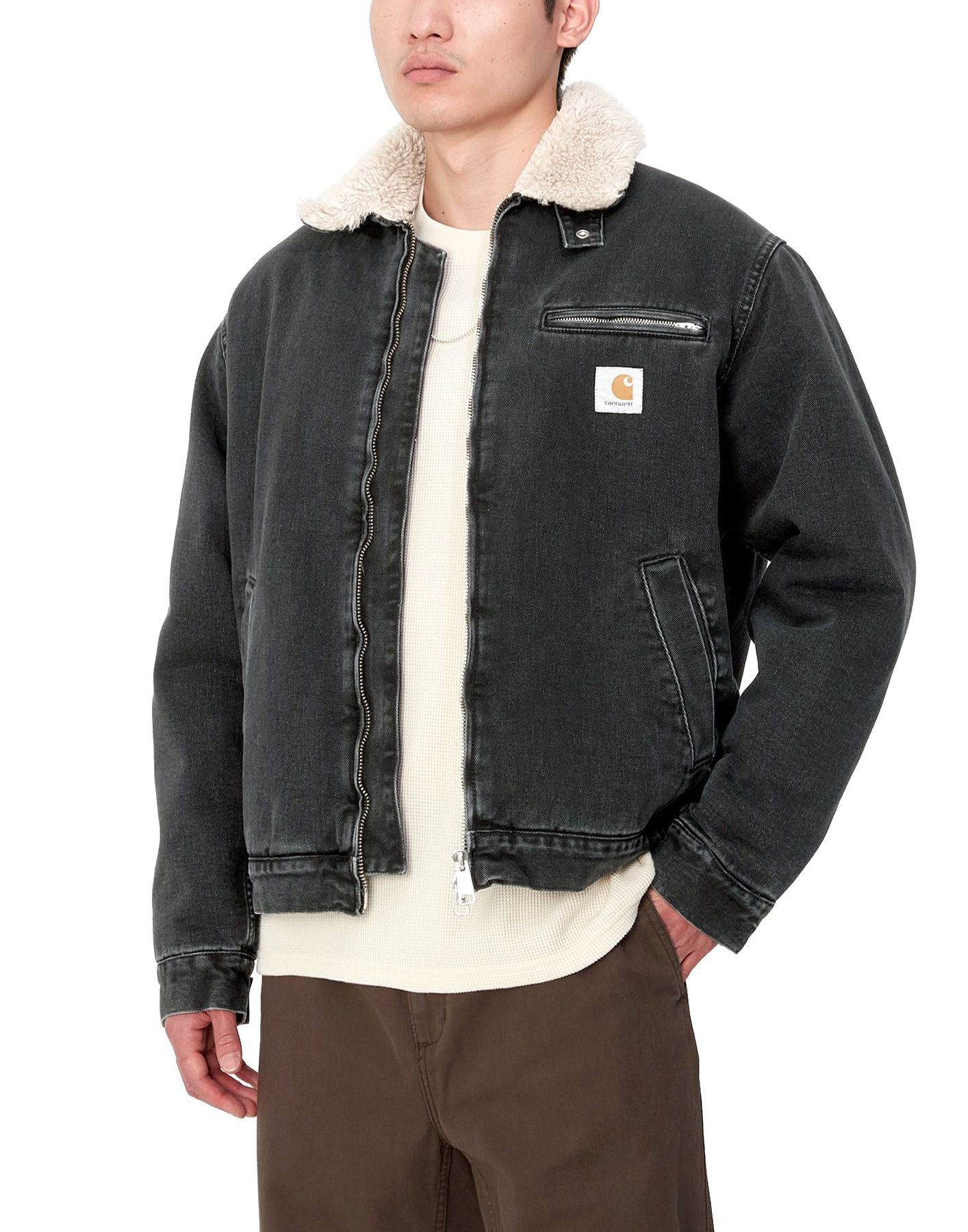 Jacket man I033765 2JQ06 HERALD WALL STONE WASHED CARHARTT WIP