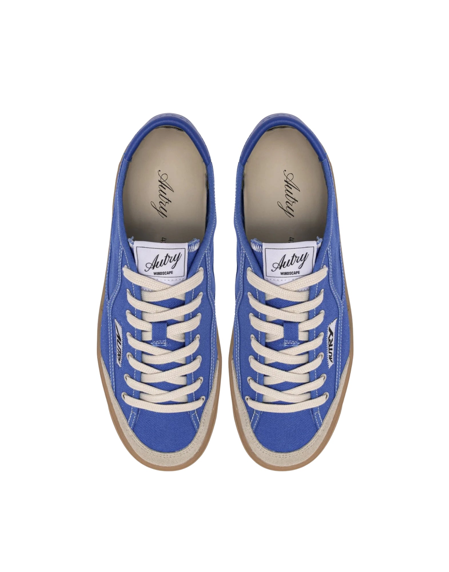 Autry Windscape Low men’s sneakers in canvas and suede palace SCLM CU06 PALACE BLU