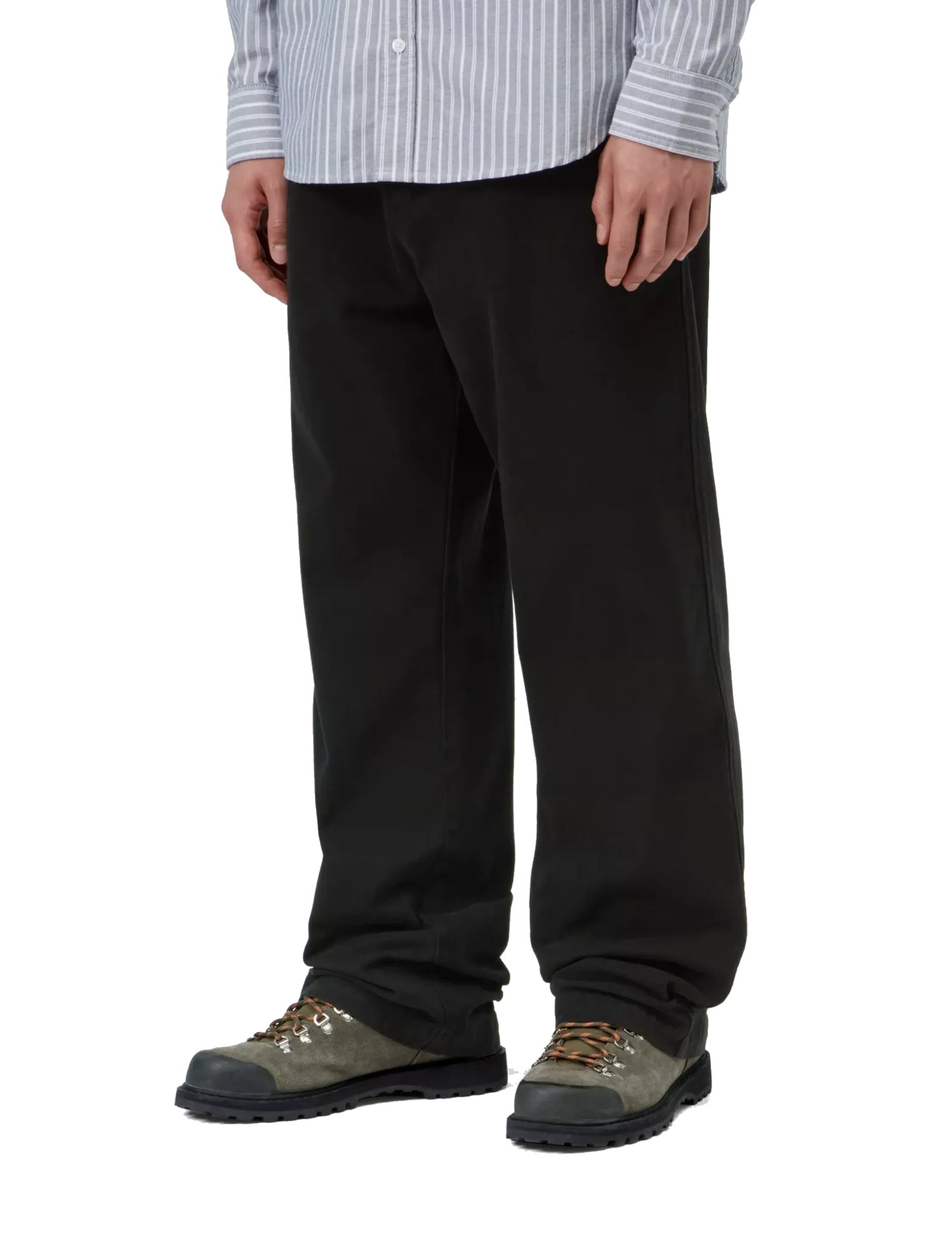 Floyde Pant Cotton/Lycra® Greentree Stretch Twill Black garment dyed
