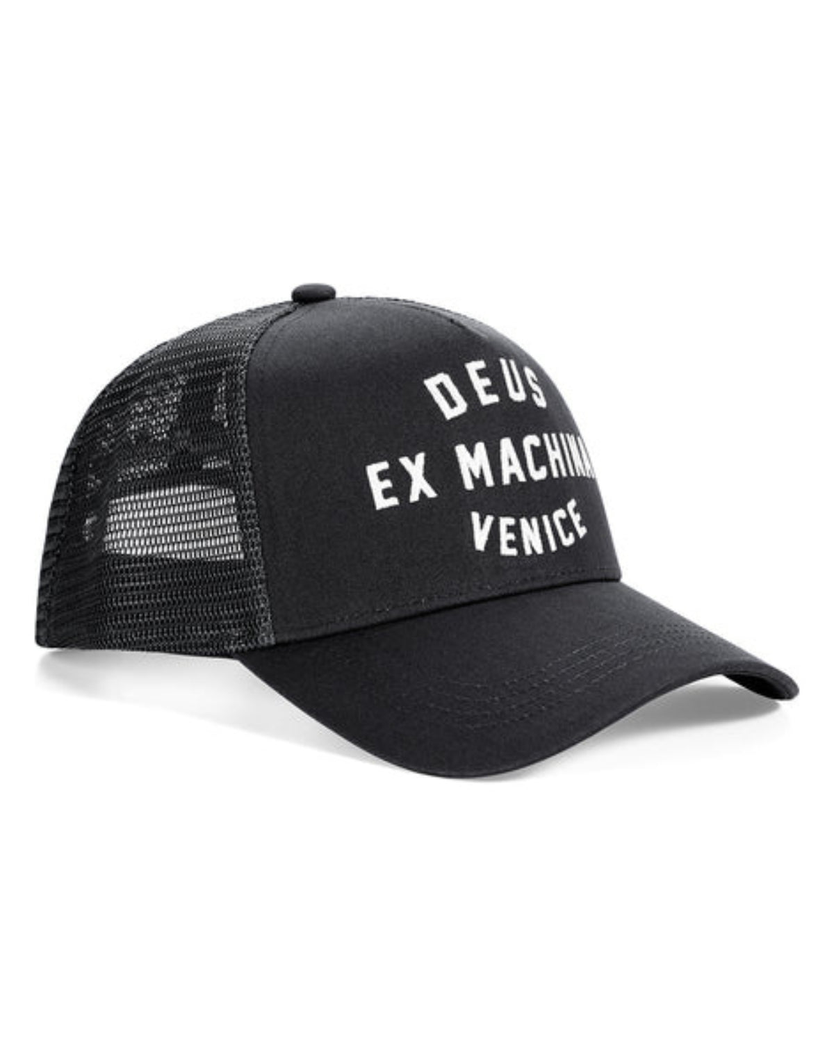 Venice Address Trucker Black