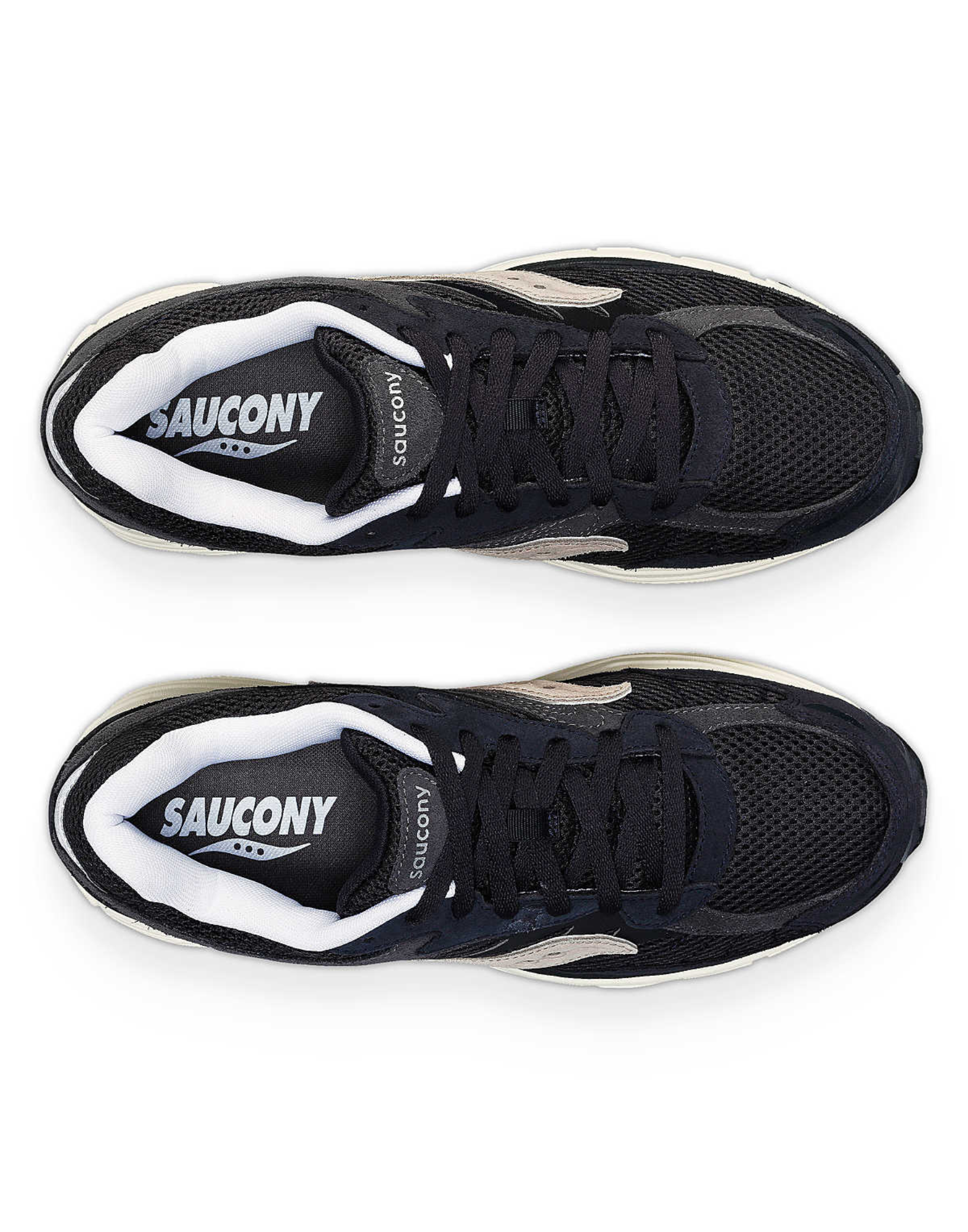 Saucony ProGrid 옴니 9 프리미엄 레트로 러너 스니커즈 - 네이비 그레이 70740-9 PROGRID OMNI NAVY - 그레이