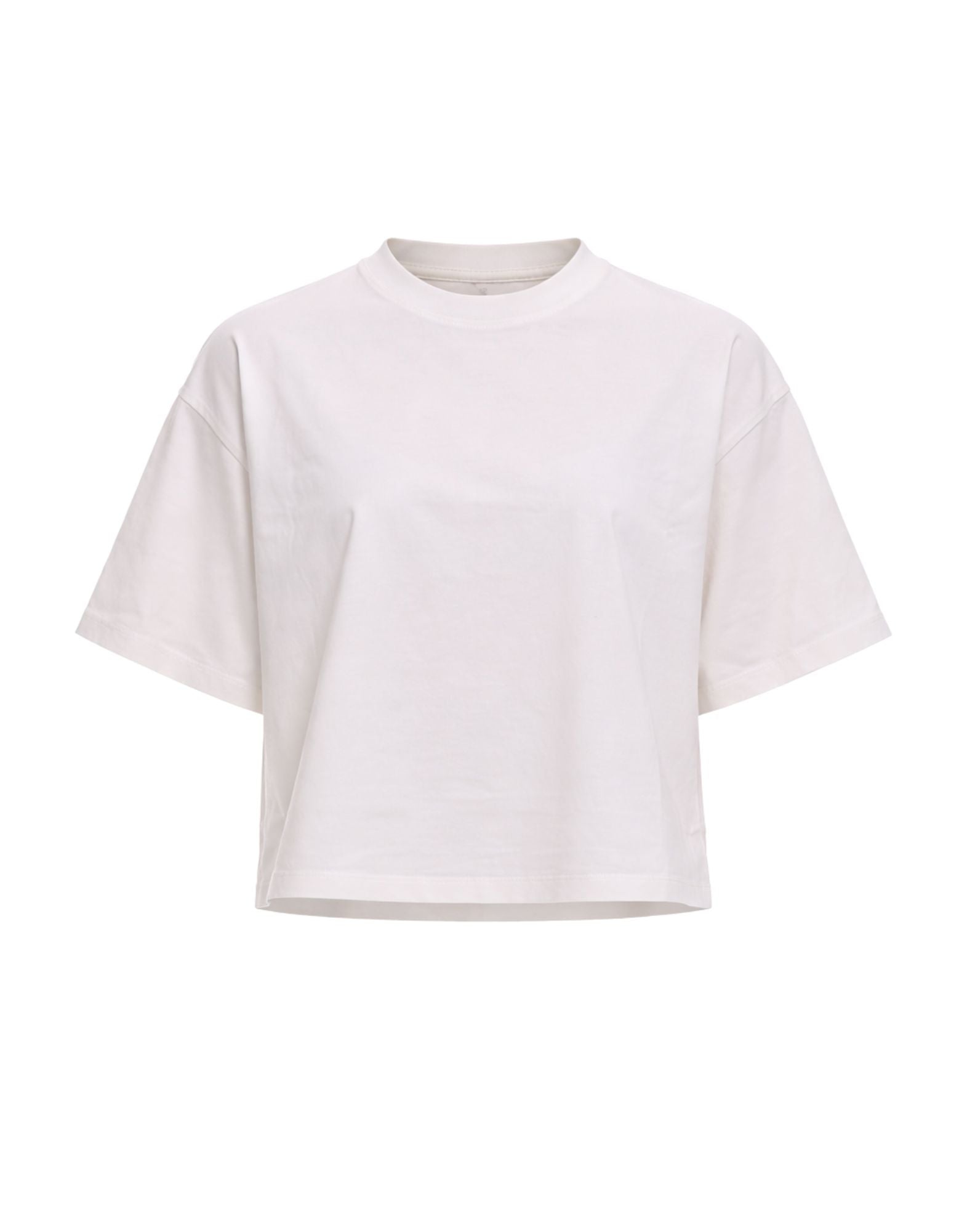 Hevò Morigino White Cotton T-Shirt Women 040 MORIGINO W L700 0601