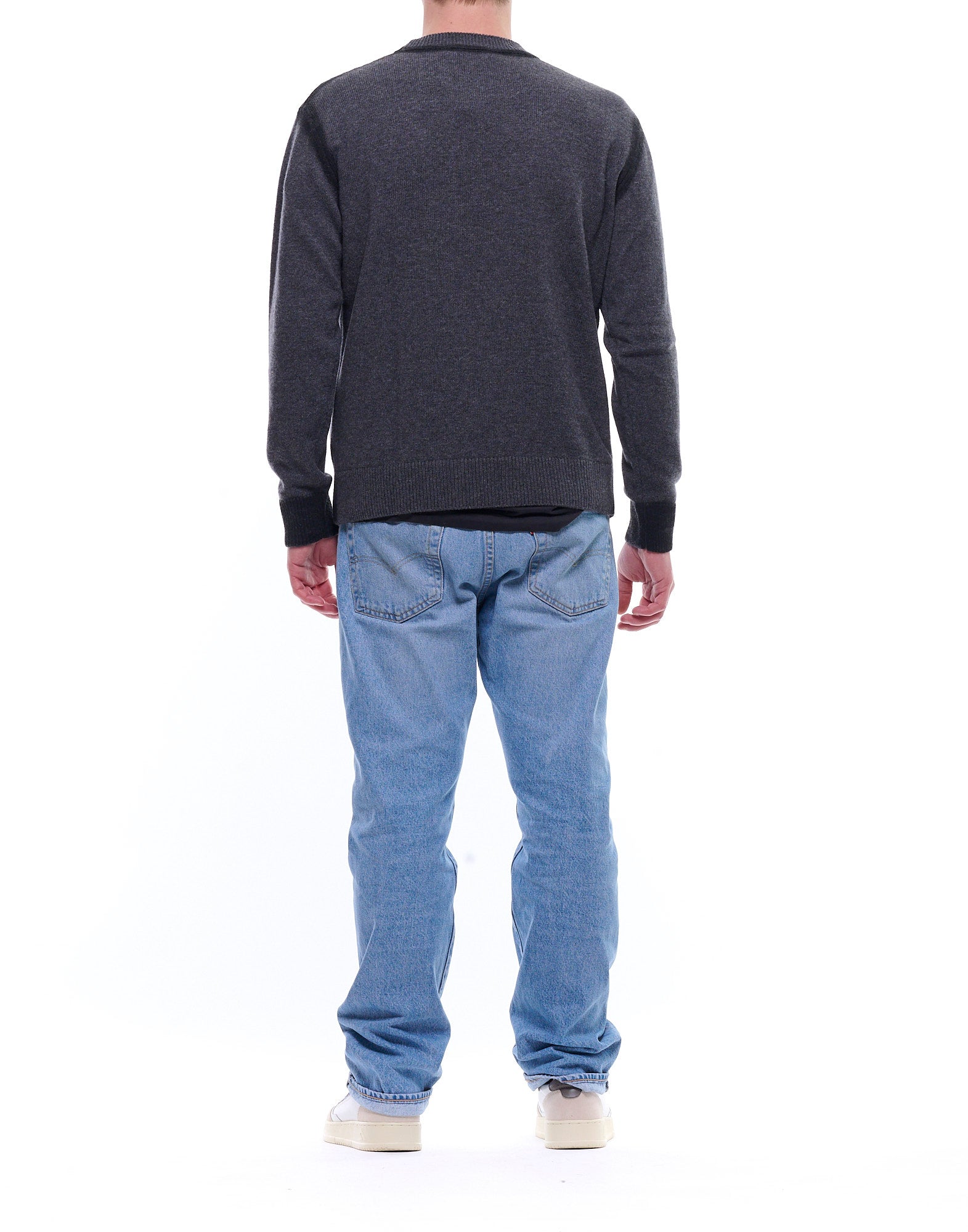 AI25AFU44 A00026 GIROCOLLO AEROGRAFO BLACK - Maglieria - Atomofactory