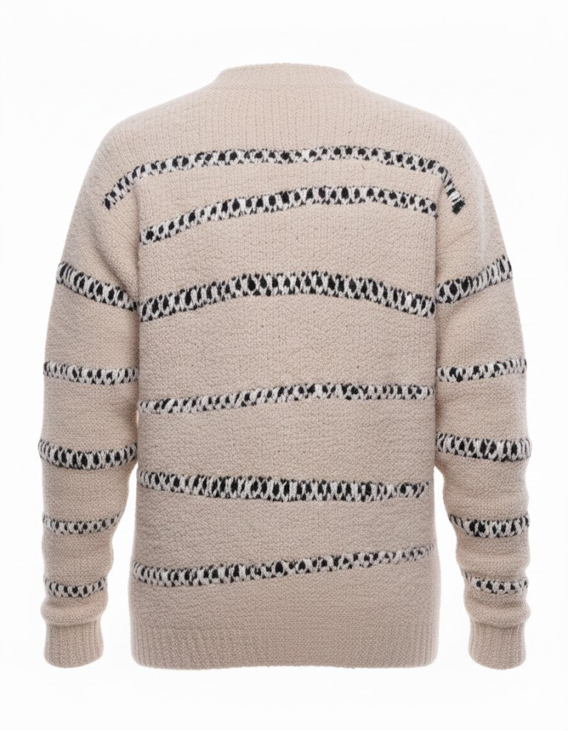 AI25AFU46 00050 GIROCOLLO P. CROCE BOUCLE - Maglieria - Atomofactory