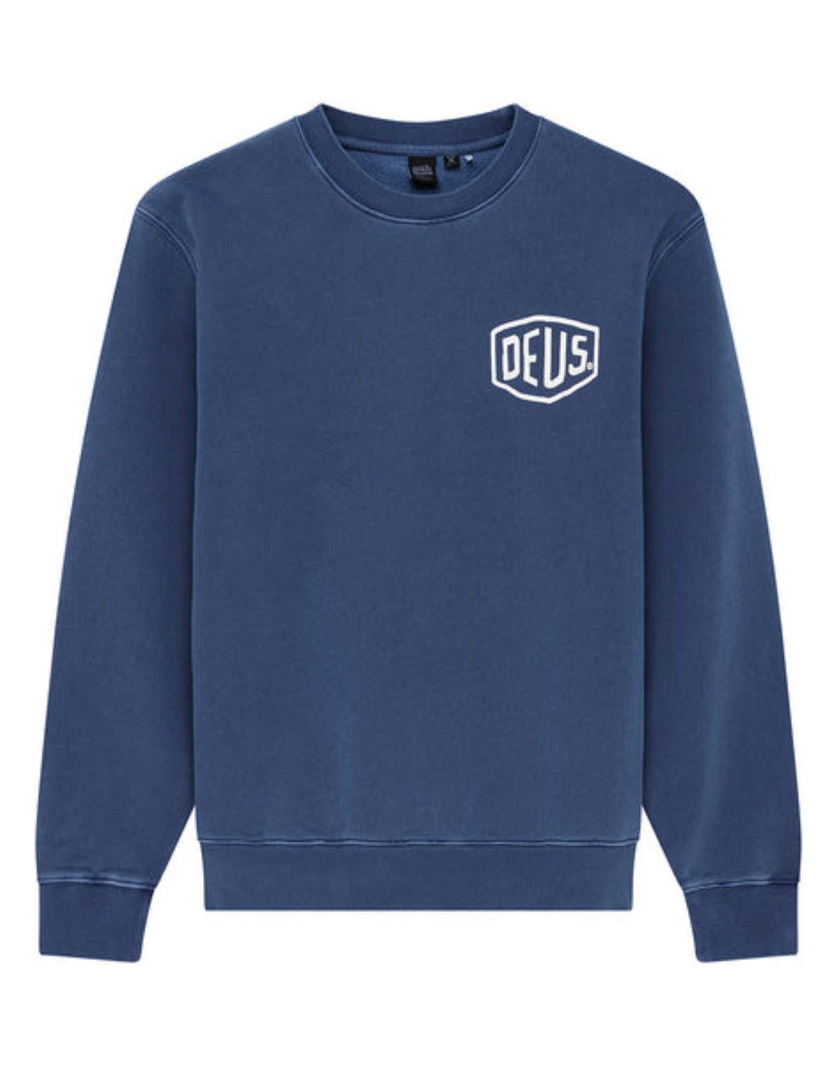 Shield GD Crew Mechanic Blue Garment Dye