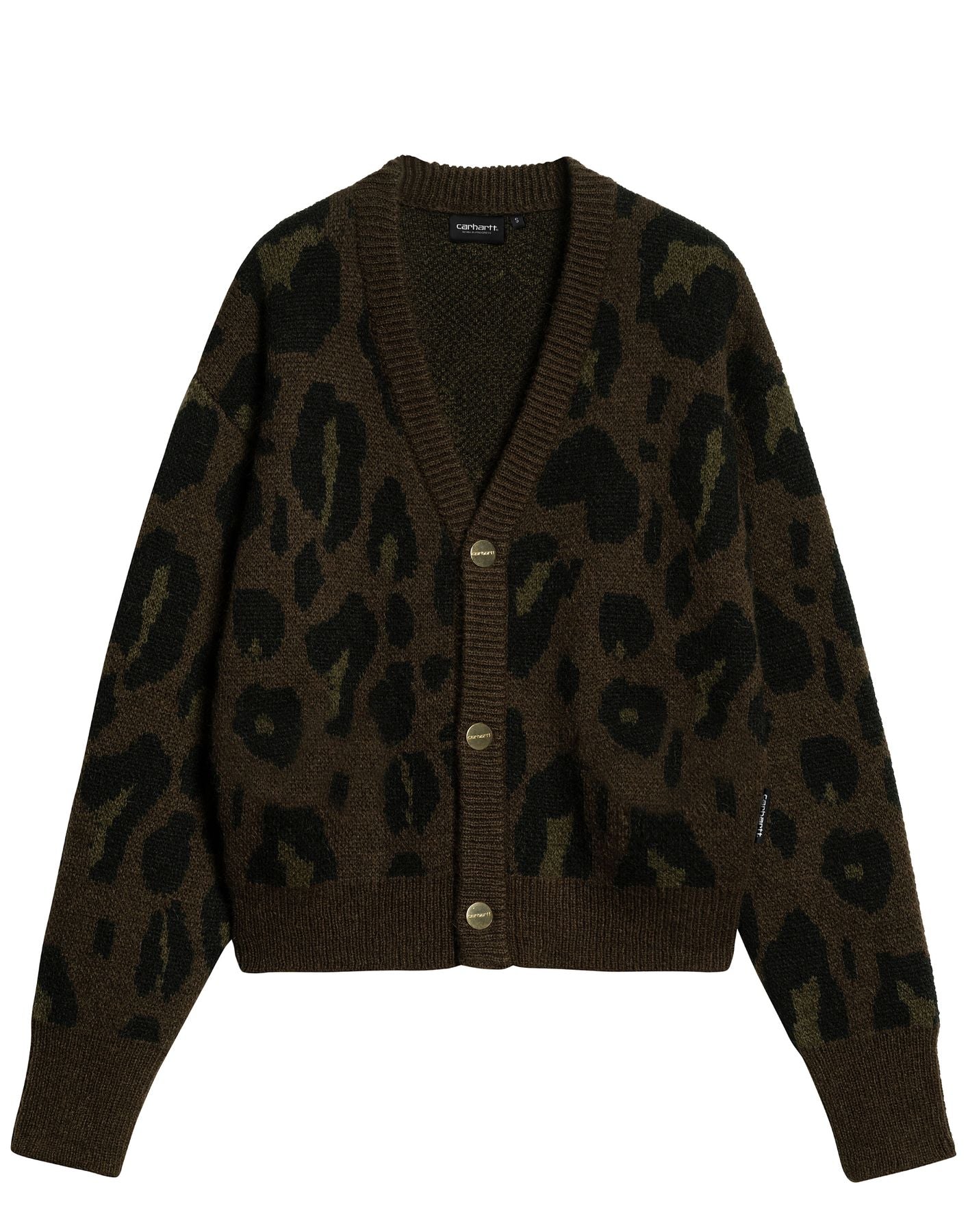 Cardigan woman I033911 2EMXX W MERTON CAMO LEO CARHARTT WIP