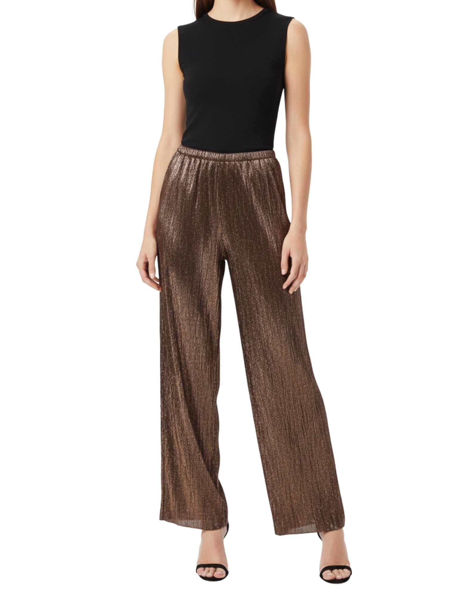 14106 MY PANTS POUDRE - Pantaloni - FORTE_FORTE