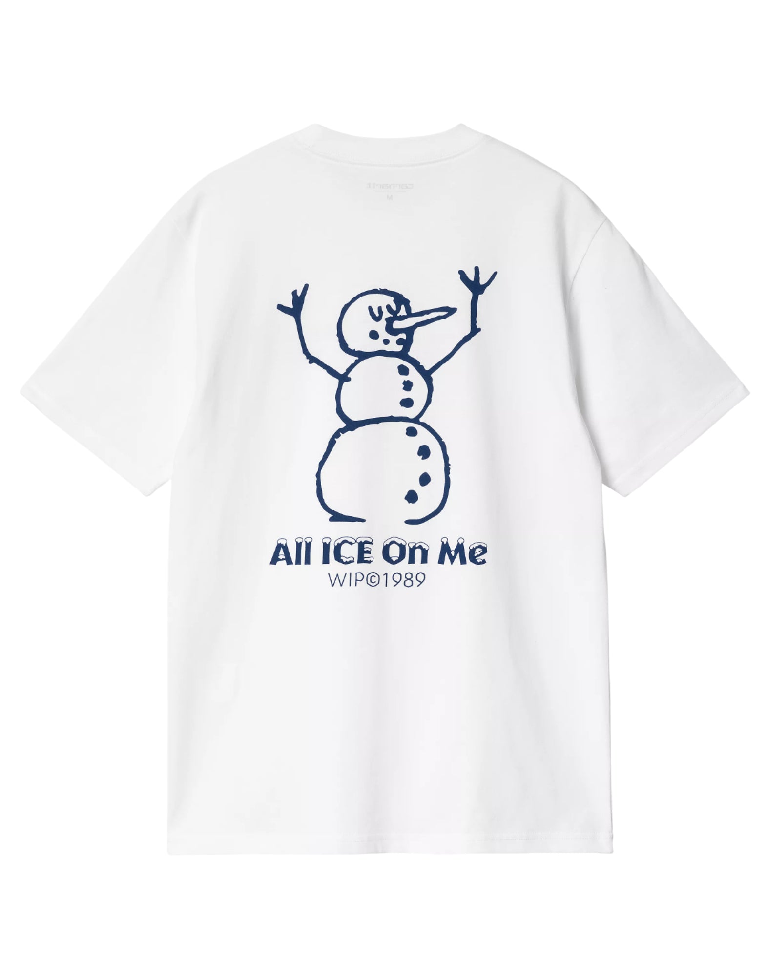 Maglietta man i034436 02xx Ice T-shirt bianco CARHARTT WIP