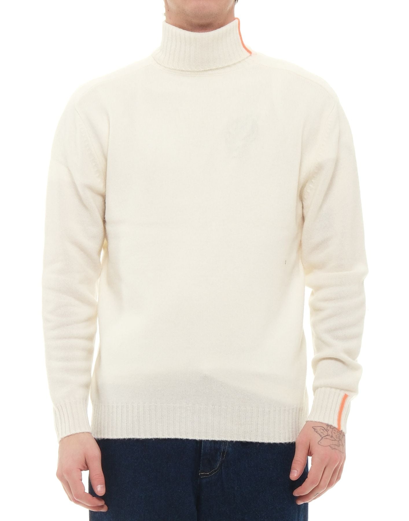 Maglione man mgs530033u v4 off white suns