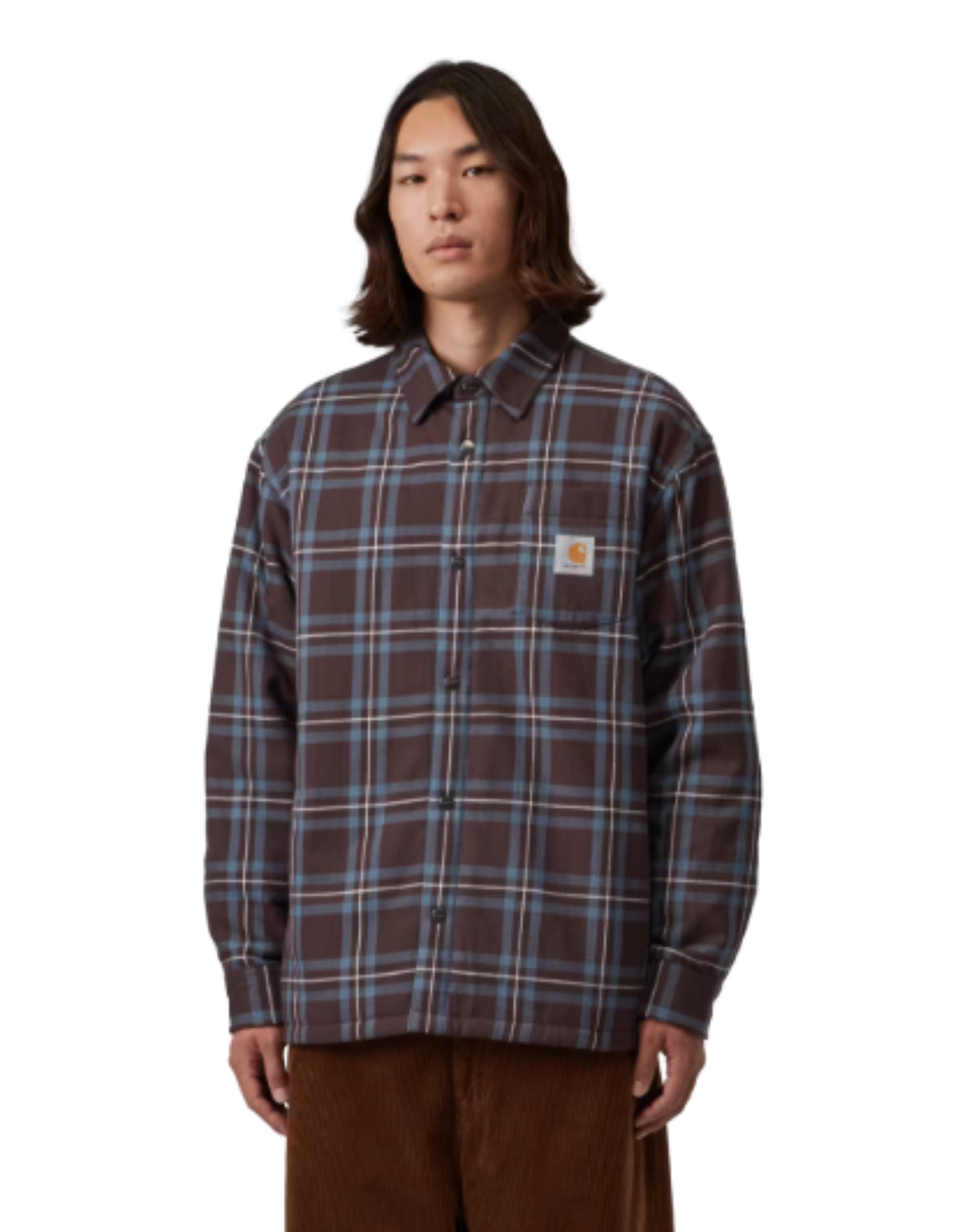 Baird Shirt Jac Baird Check, Palisander
