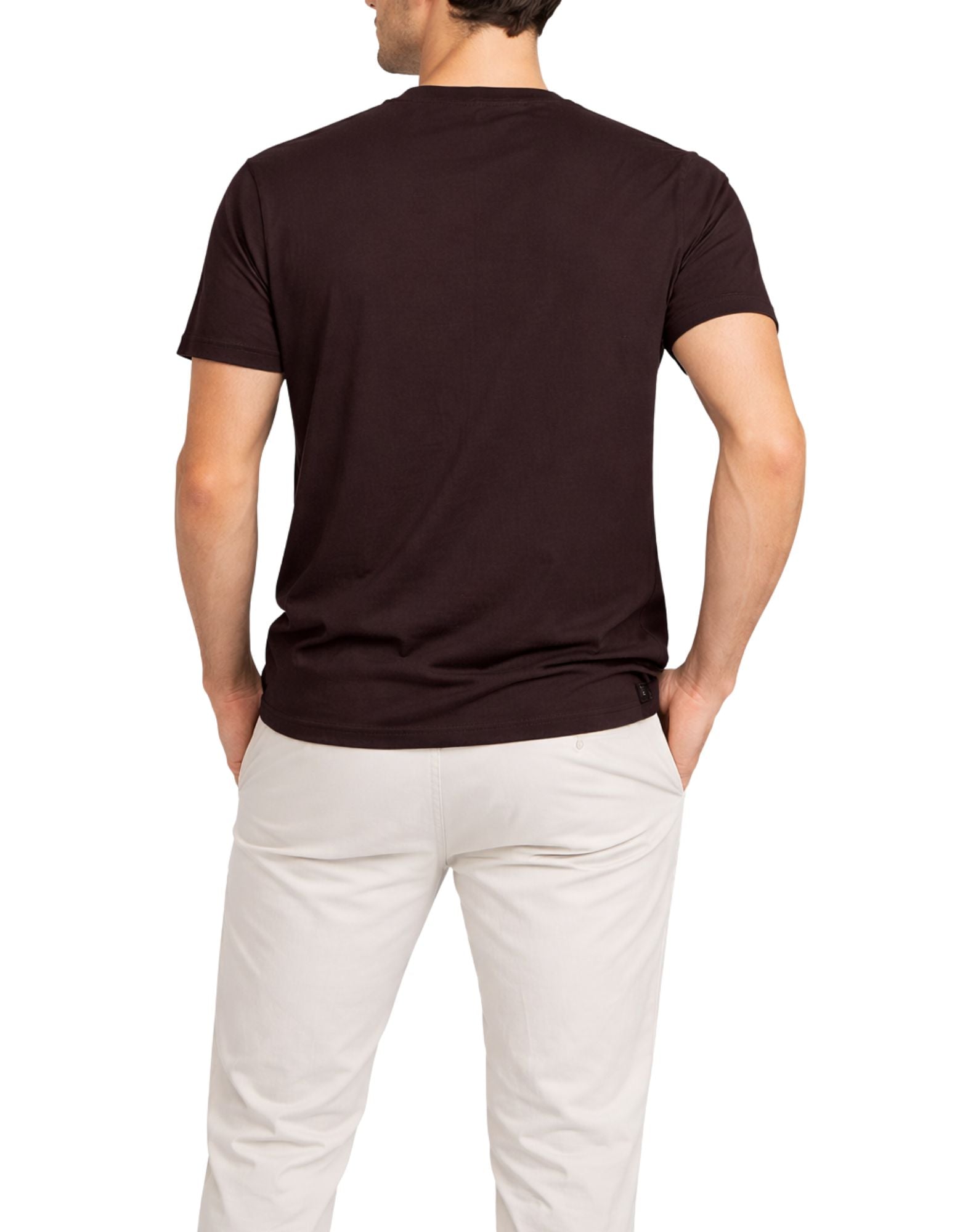 Unity Wave Technical Modal T-Shirt Aubergine Men’s TS-WAWE CUPRO AUBERGINE