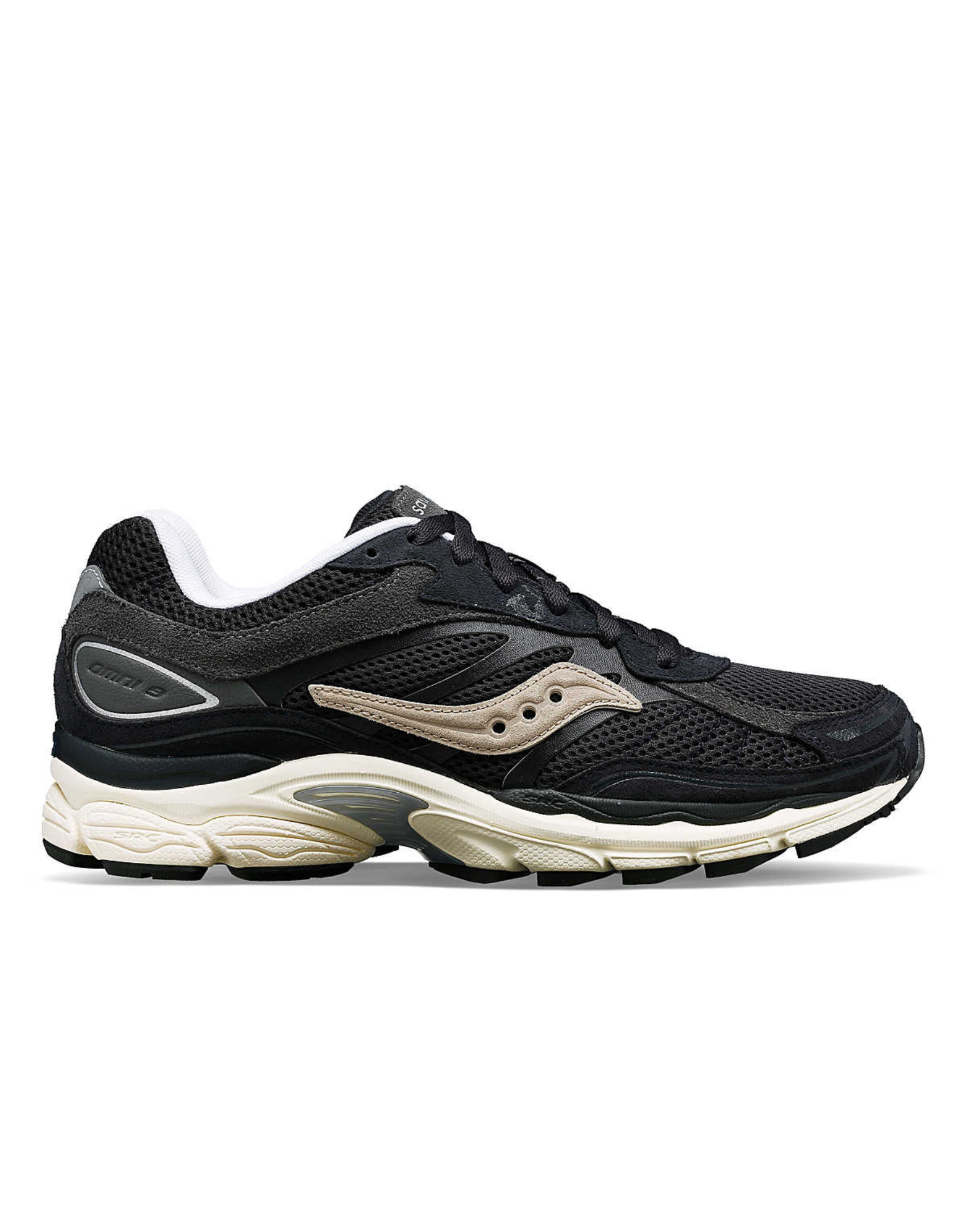 Saucony ProGrid 옴니 9 프리미엄 레트로 러너 스니커즈 - 네이비 그레이 70740-9 PROGRID OMNI NAVY - 그레이