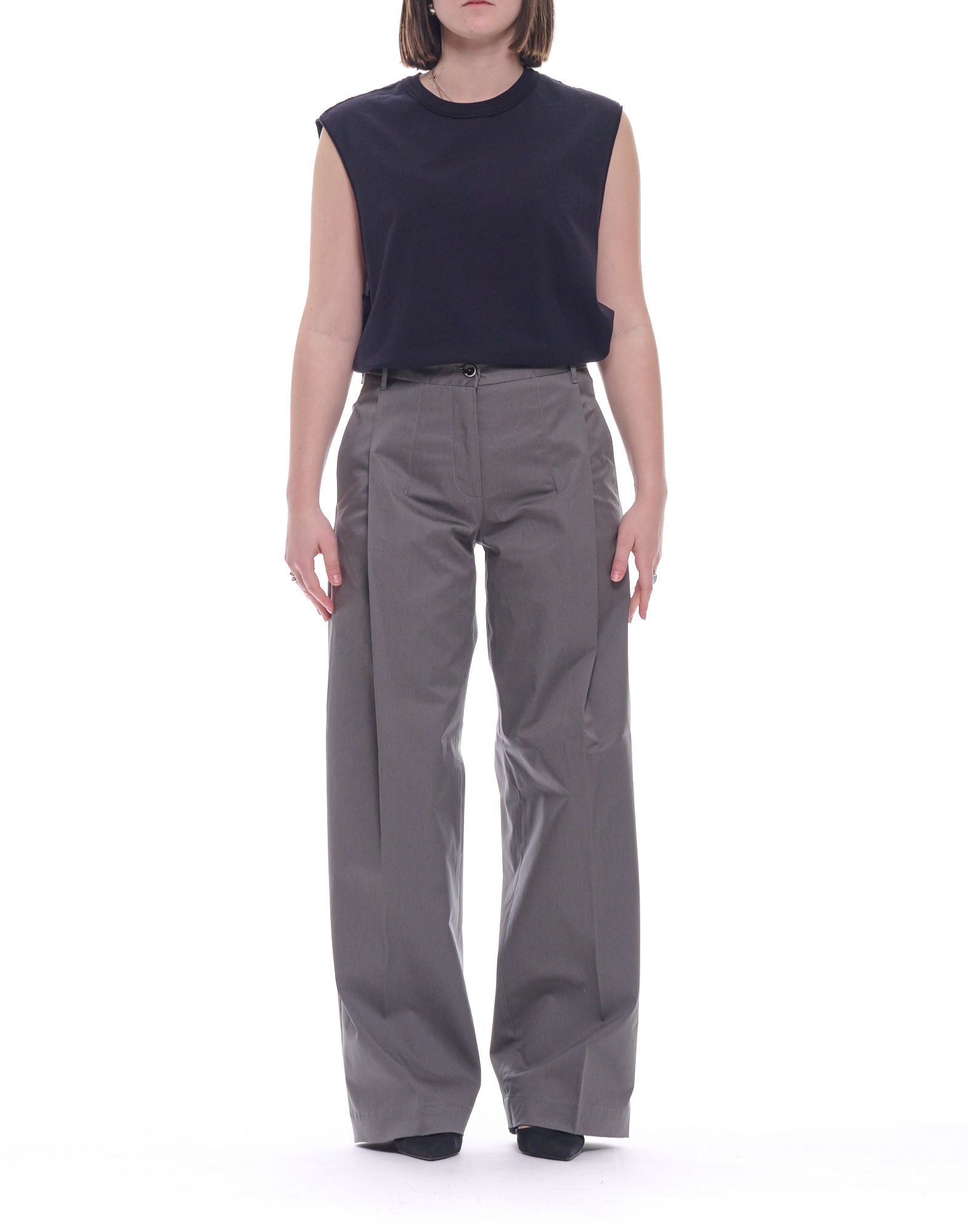 Nine In The Morning Calypso Boy Pants Grå Dam CLY02 KETTE P02
