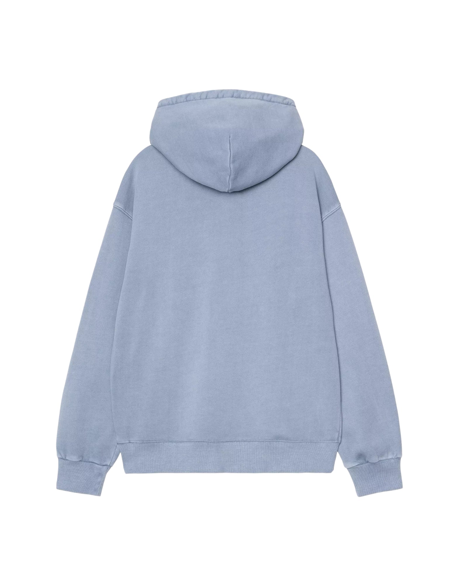 Carhartt WIP Hooded Nelson Sweatshirt Gentle Blue Garment Dyed Men’s I029963 3HXGD
