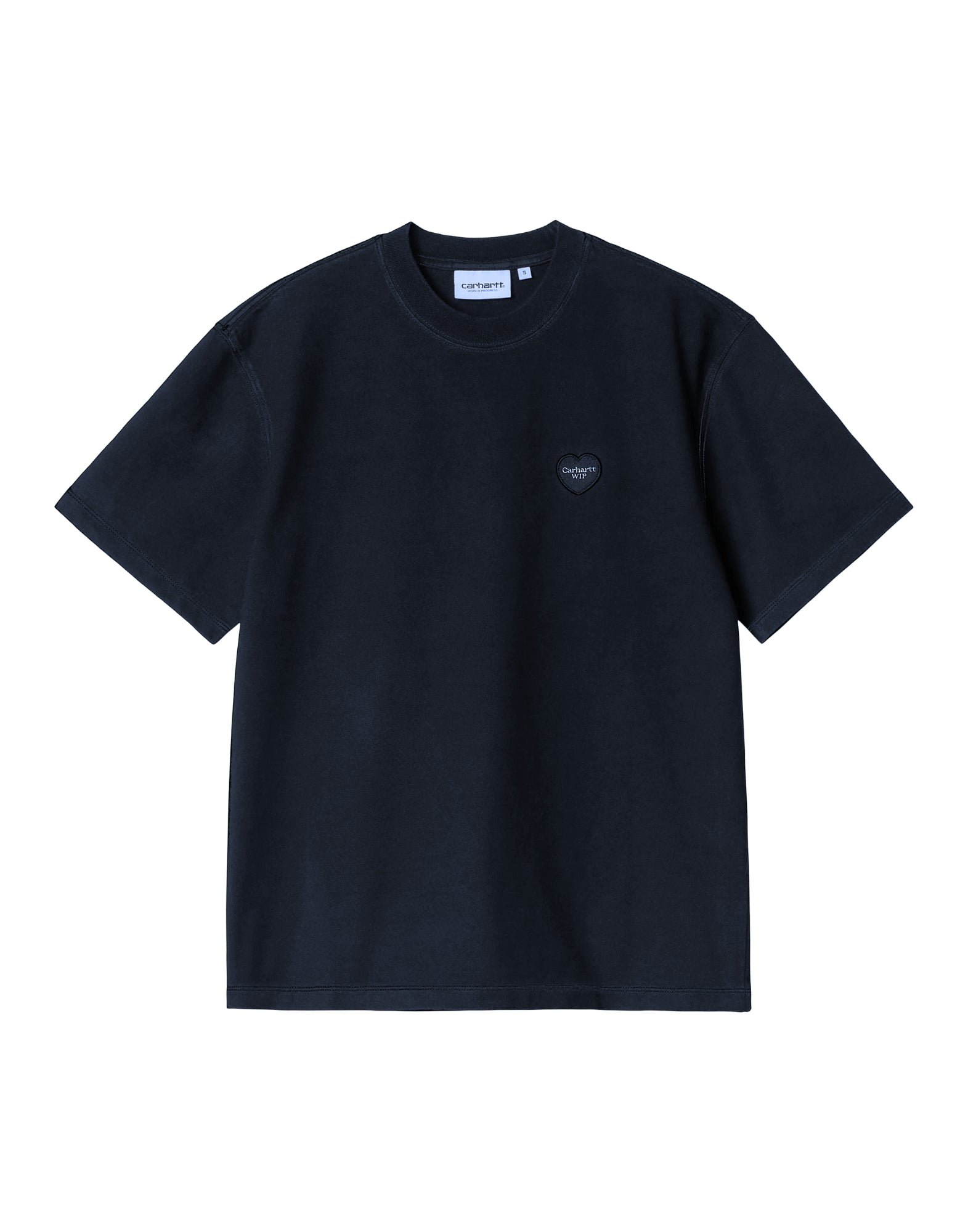 T-shirt woman I034648 9MGD INGO LIGHT BLUE GARMENT DYED CARHARTT WIP