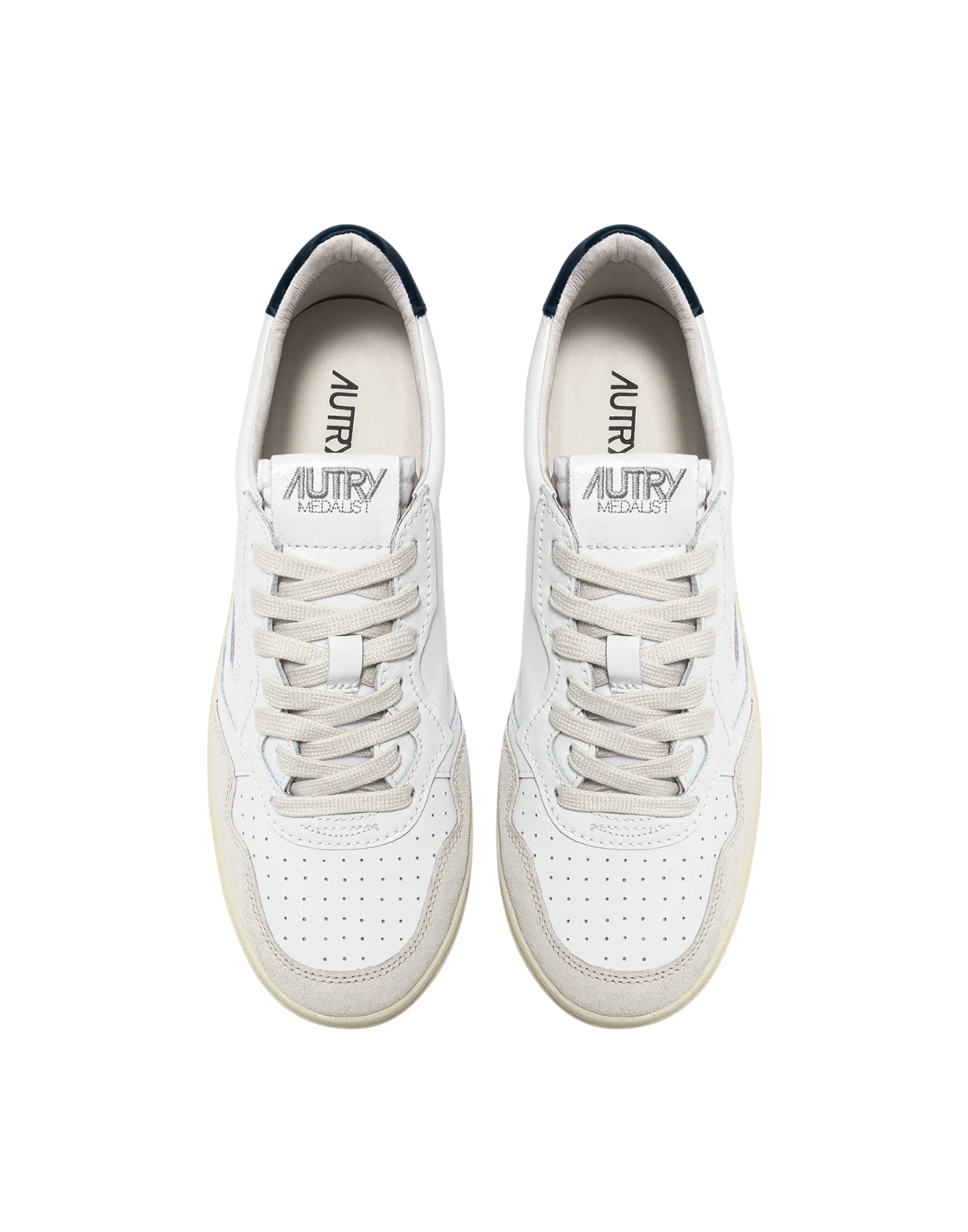 Medalist Low Man White/Blue