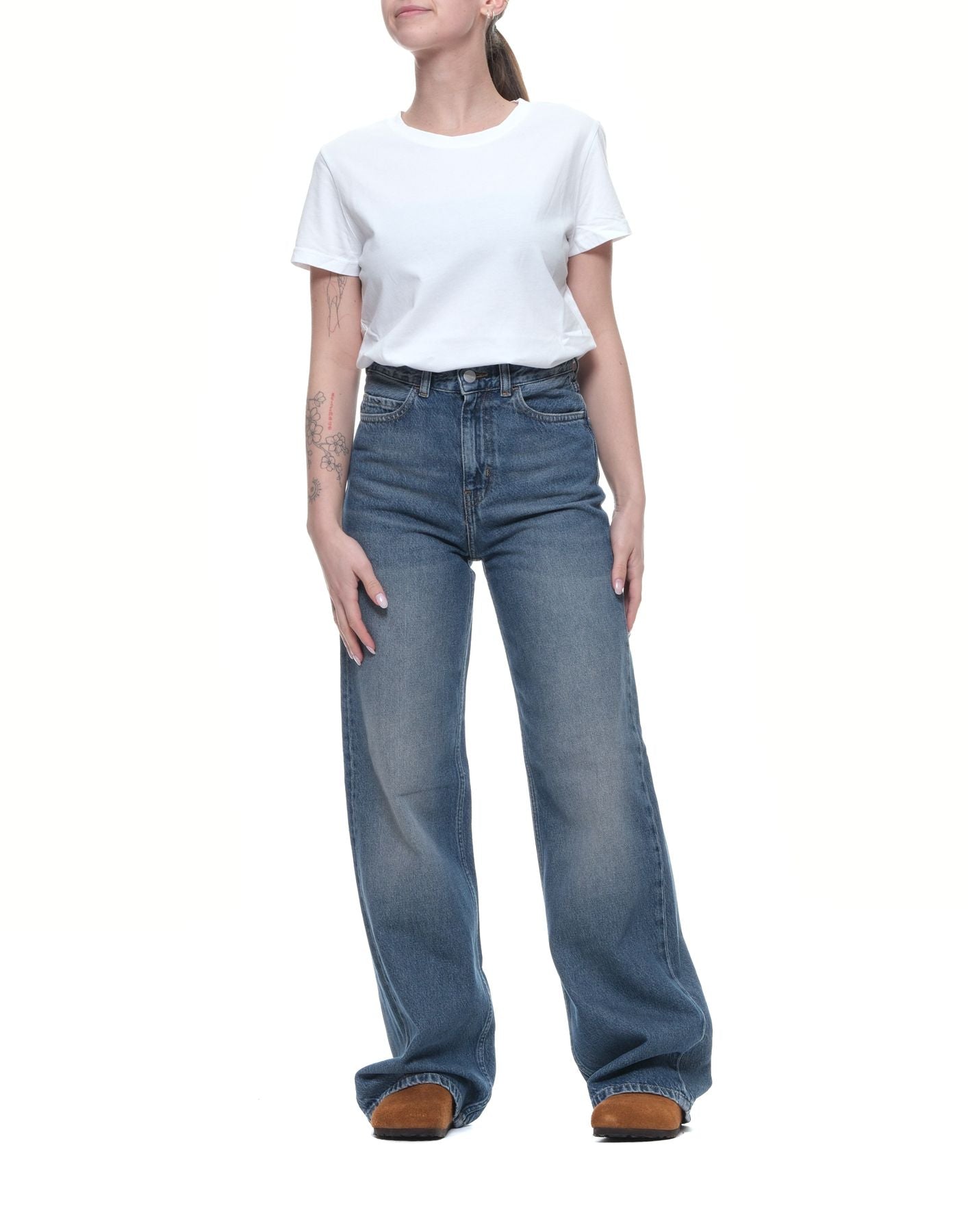 Jeans pour femme i030497 bleu foncé CARHARTT WIP