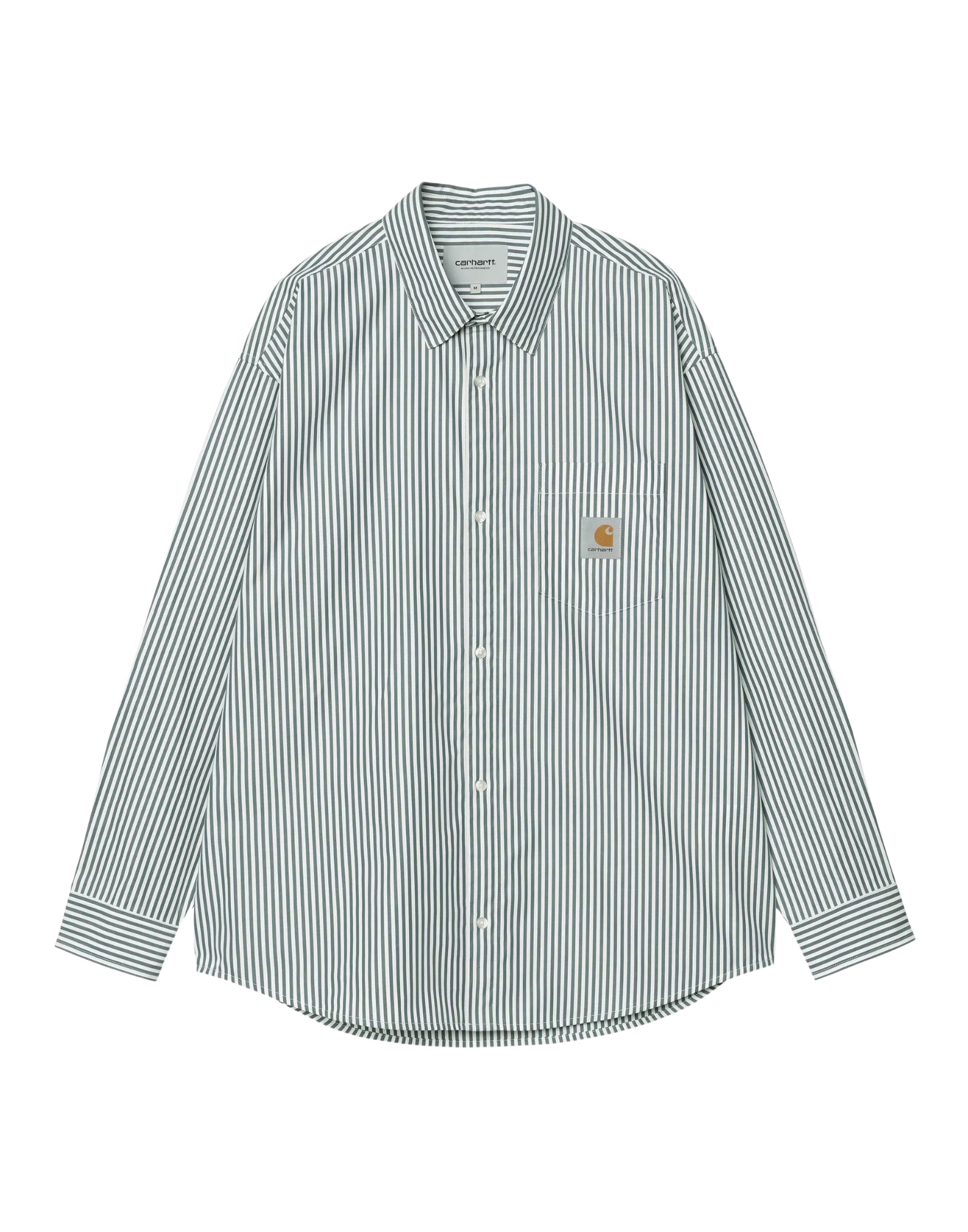 I035952 3NWXX  WHT/BLU STRIPED DALDRY SHIRT - CAMICIA - CARHARTT WIP