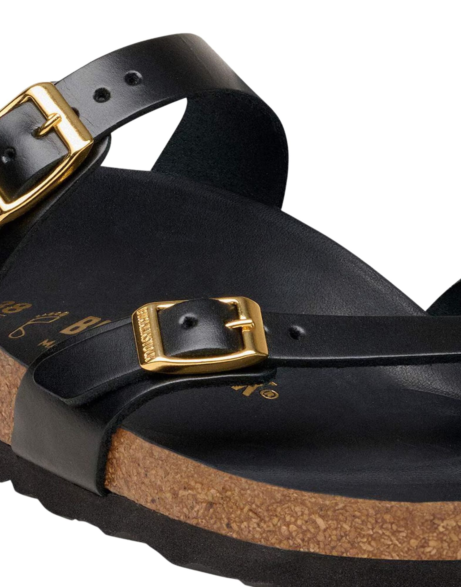 Birkenstock Mayari Women’s Sandals in Natural Leather Black New Dressy Leather 1031482 BLACK
