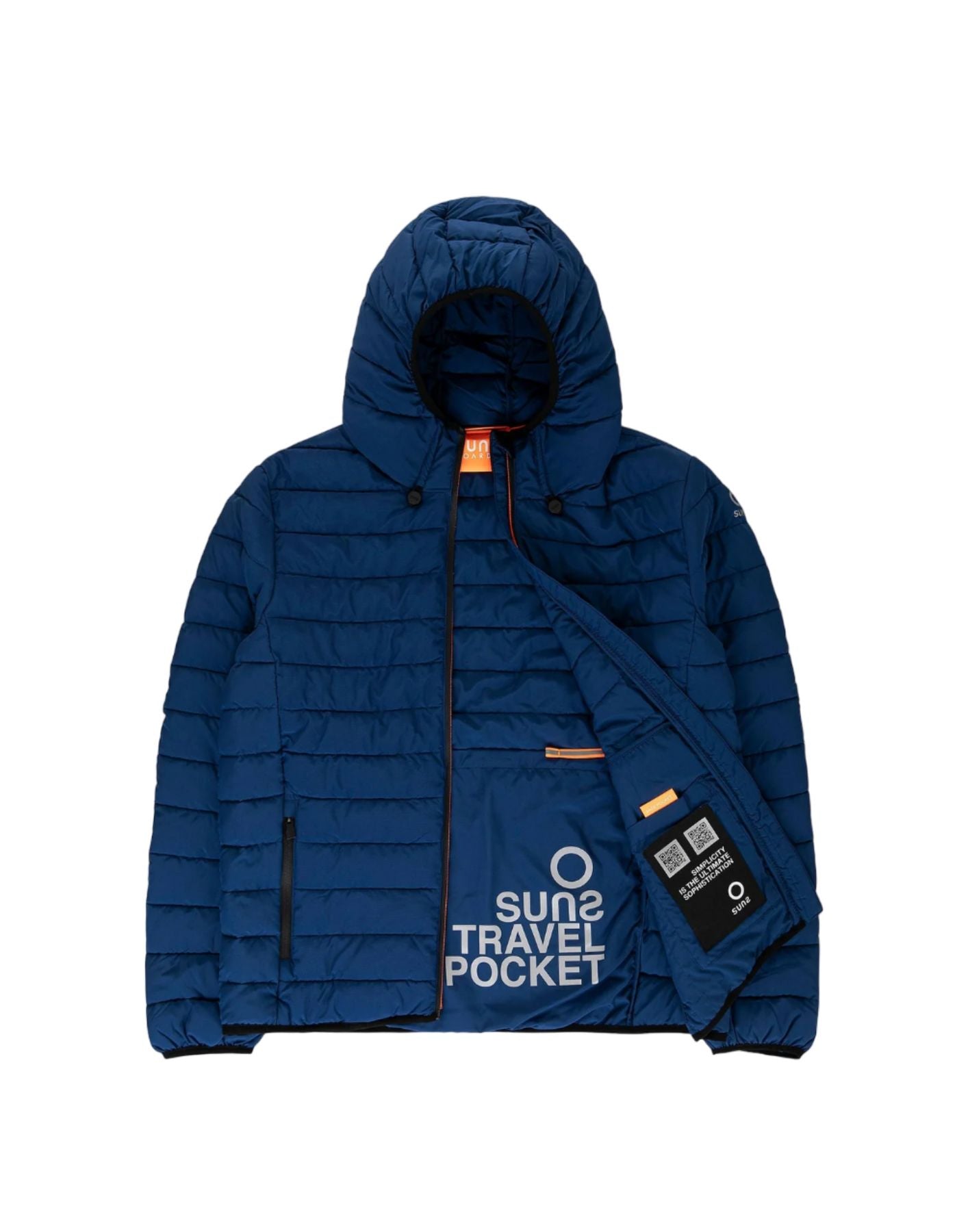 Jacket man GBS53004U V2 BLUE Suns