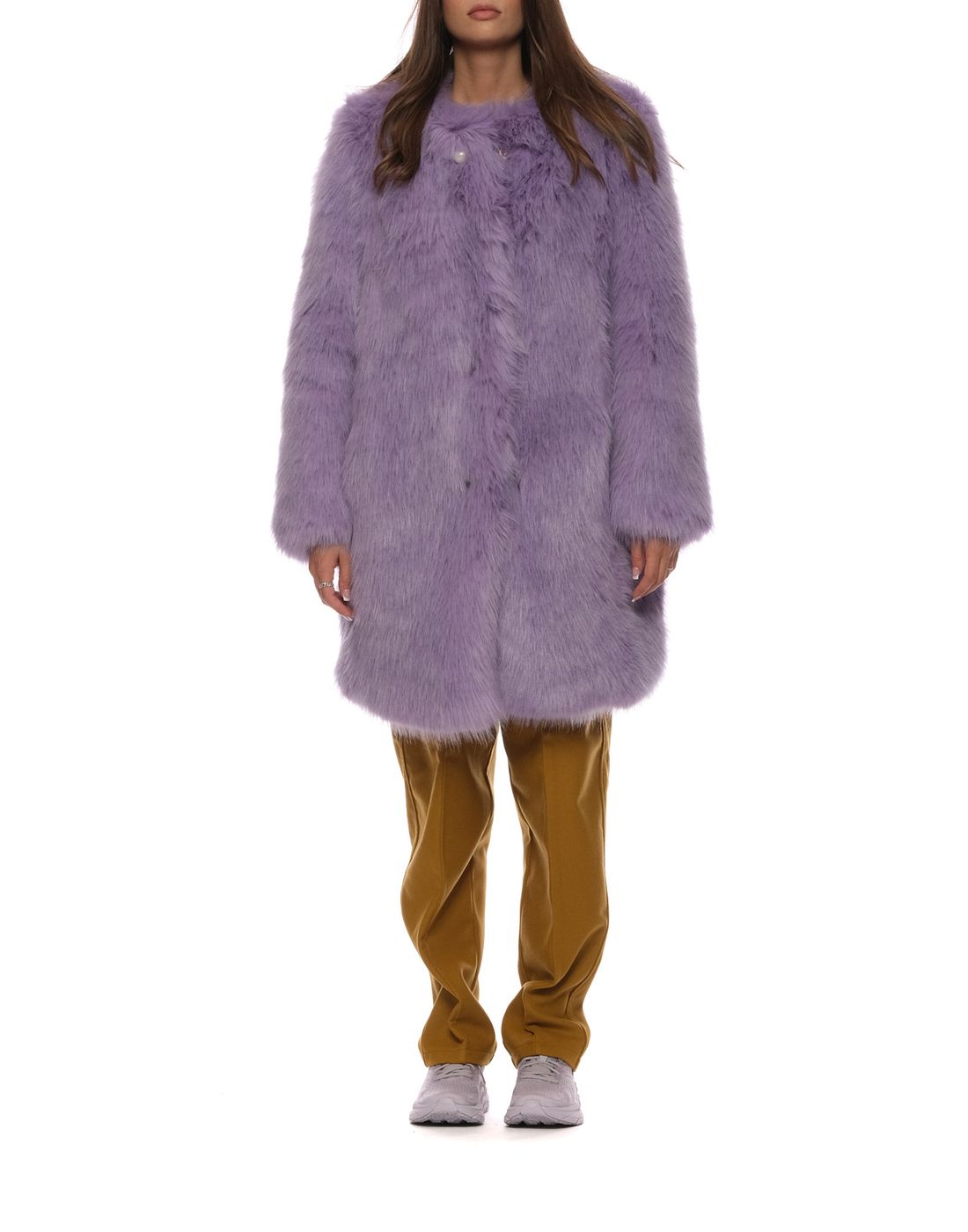Coat woman M802FO B0072 LILAC ALABAMA MUSE