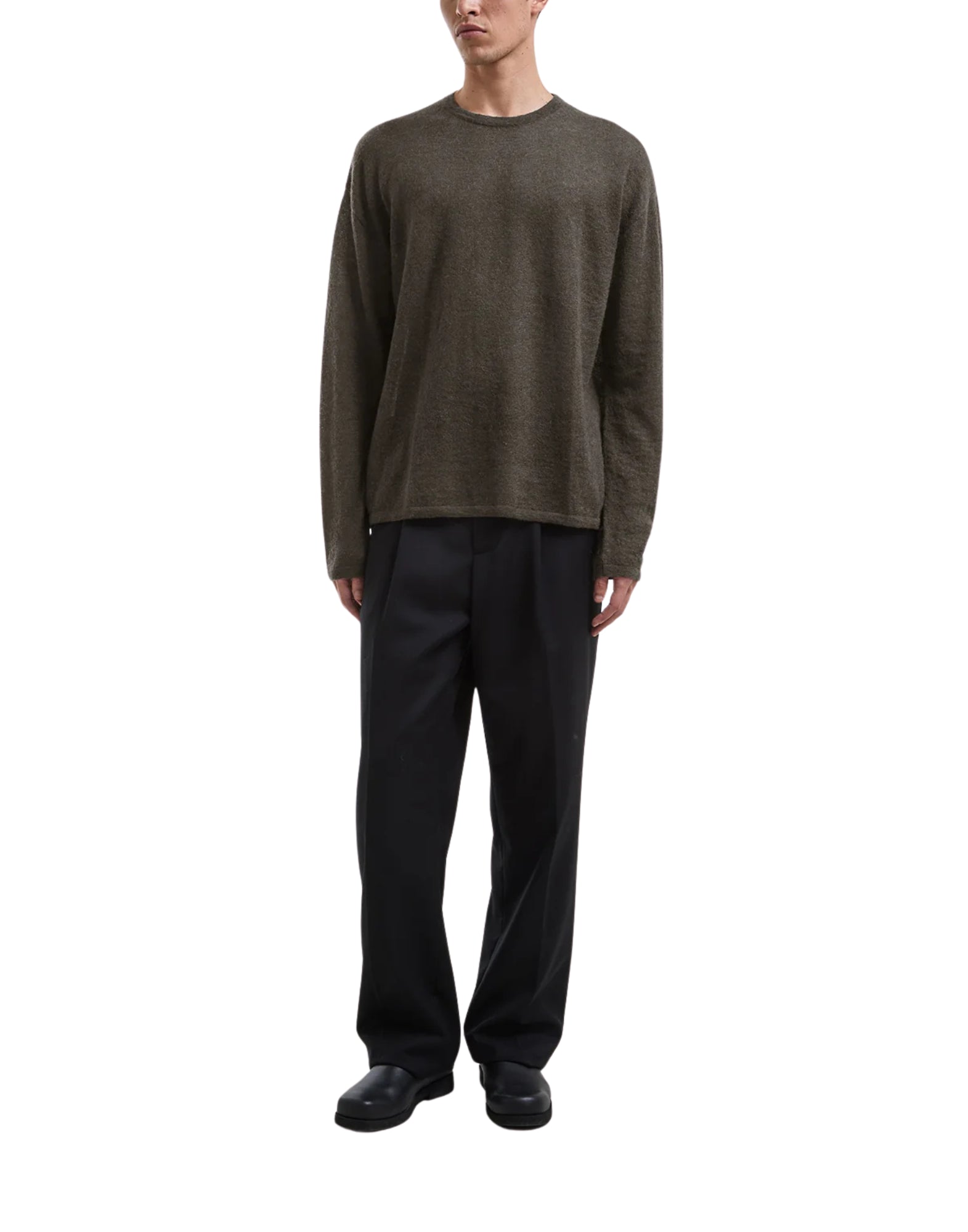 I698 0808 TAUPE SWEATER FIUMARA - Maglieria - Hevo