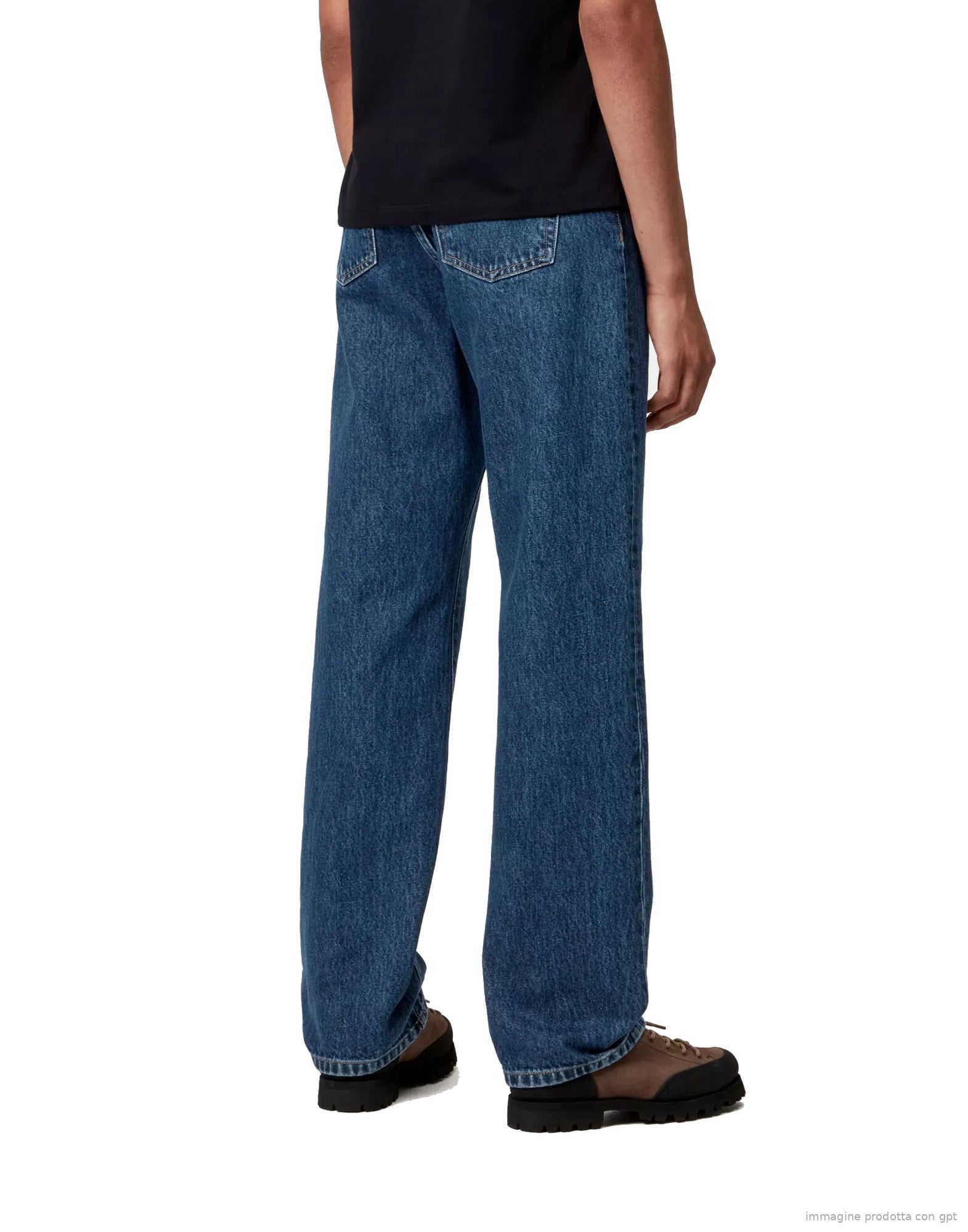 Noxon Pant 100% Cotton 'Smith' Denim, Blue stone washed