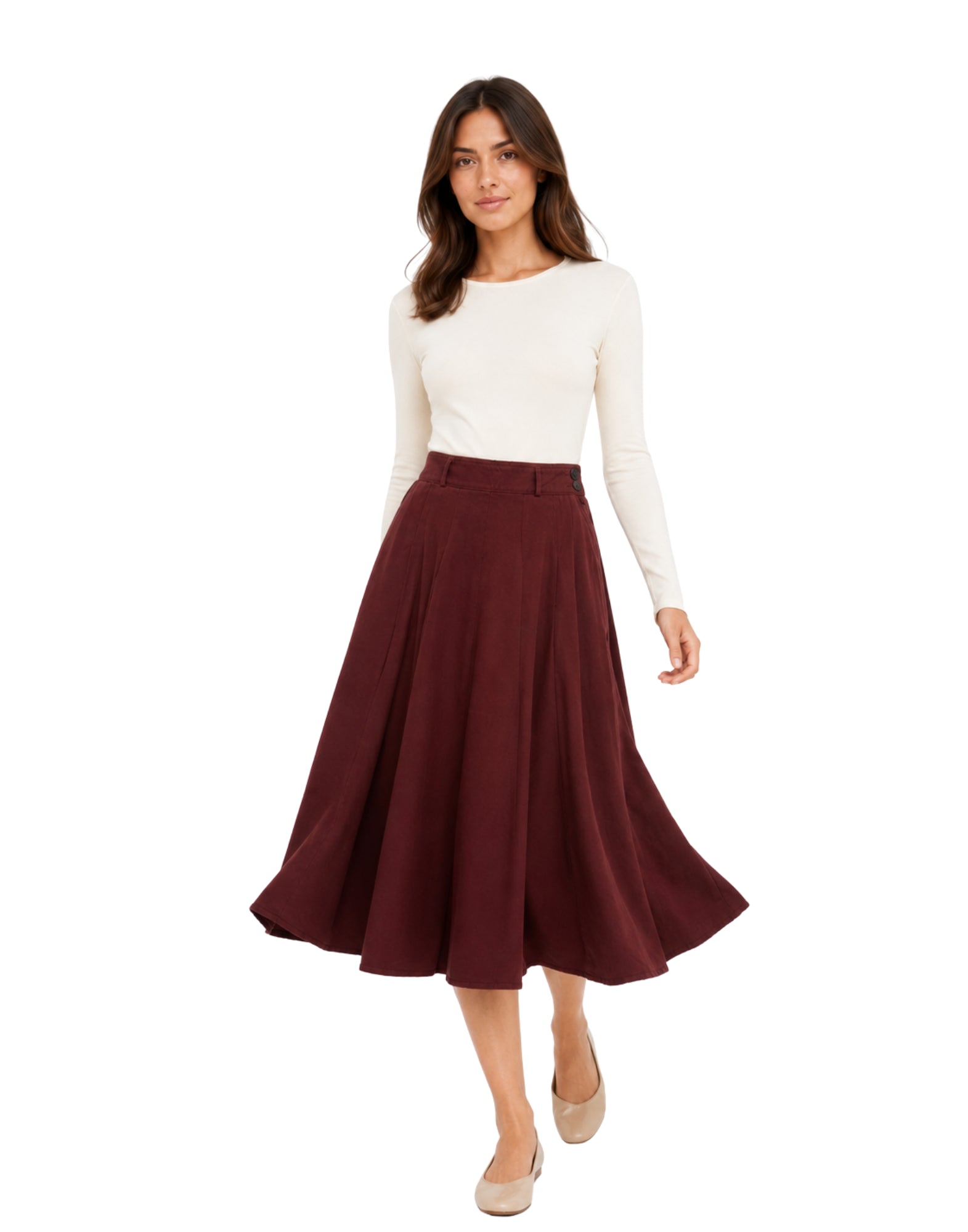 Skirt Burgundy