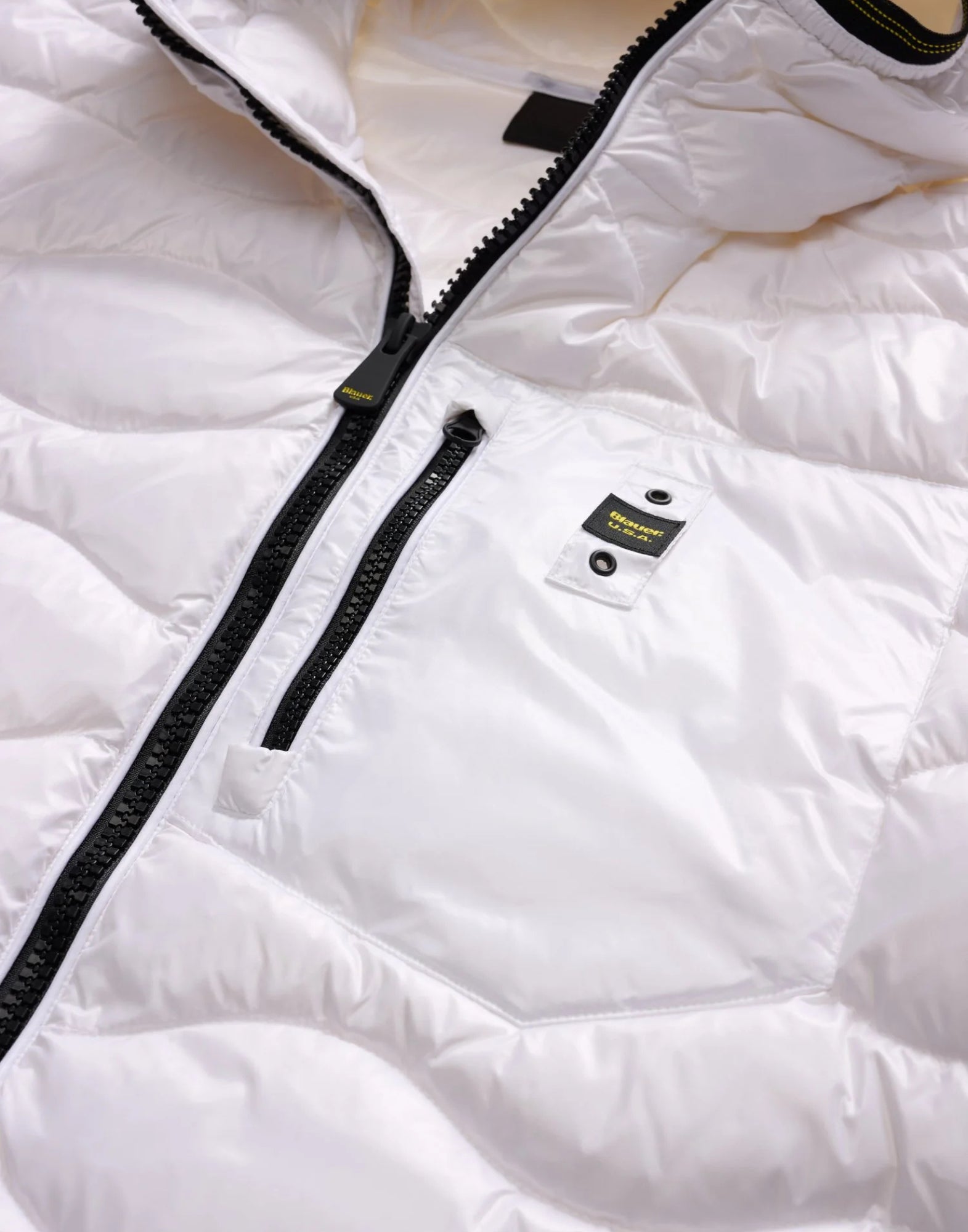 25WBLUC03074 06355 100 Weiß - Giacche - Blauer