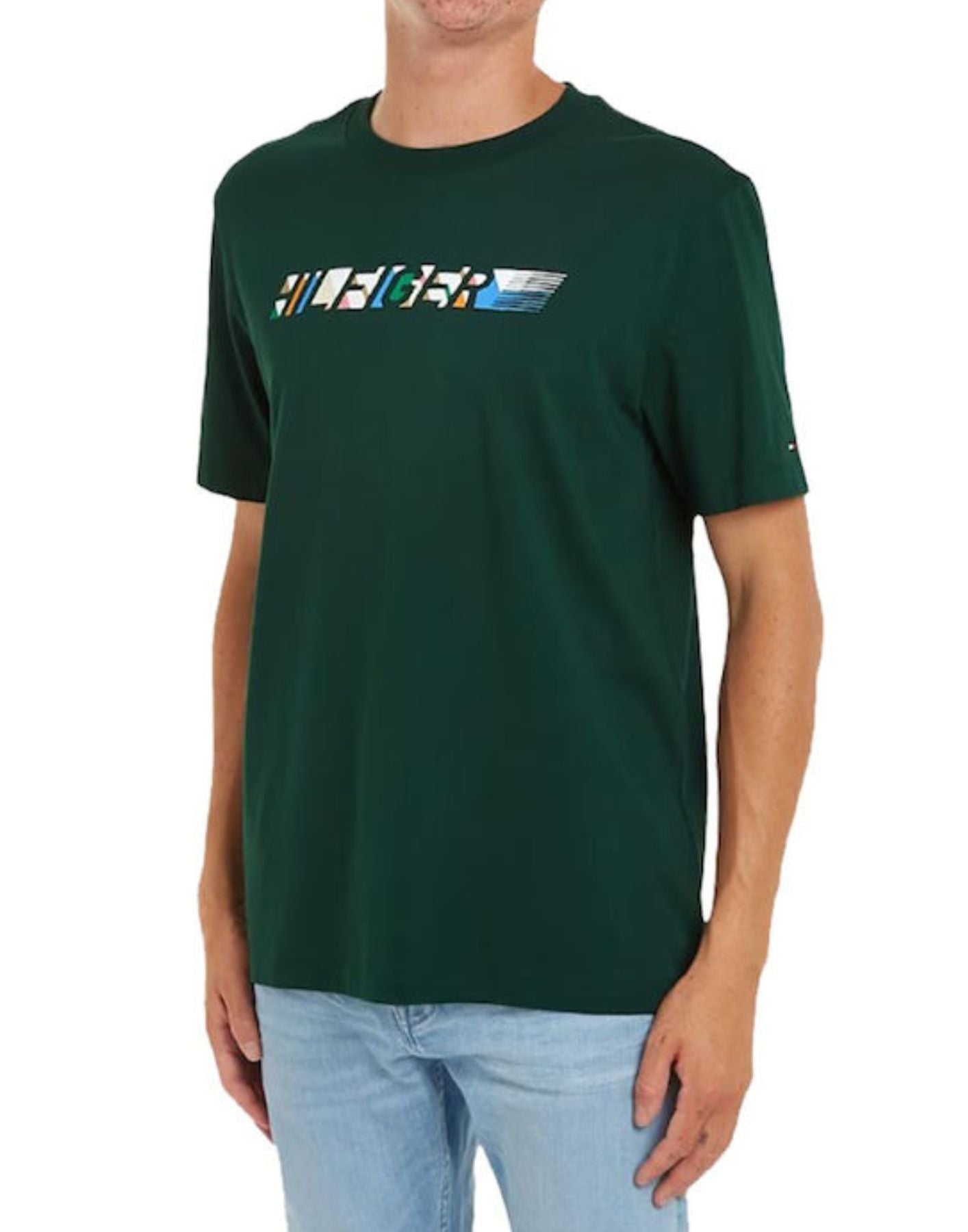 티셔츠 맨 MW0MW34419 MBP Tommy Hilfiger