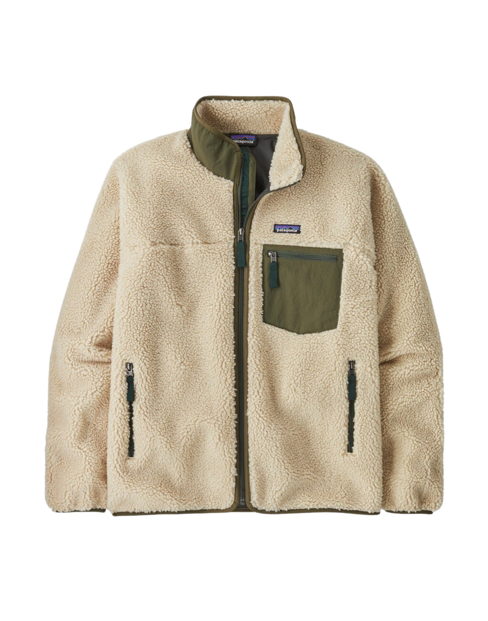 23057 DNBA White Classic Retro Stapeljacke - Giacche - Patagonia