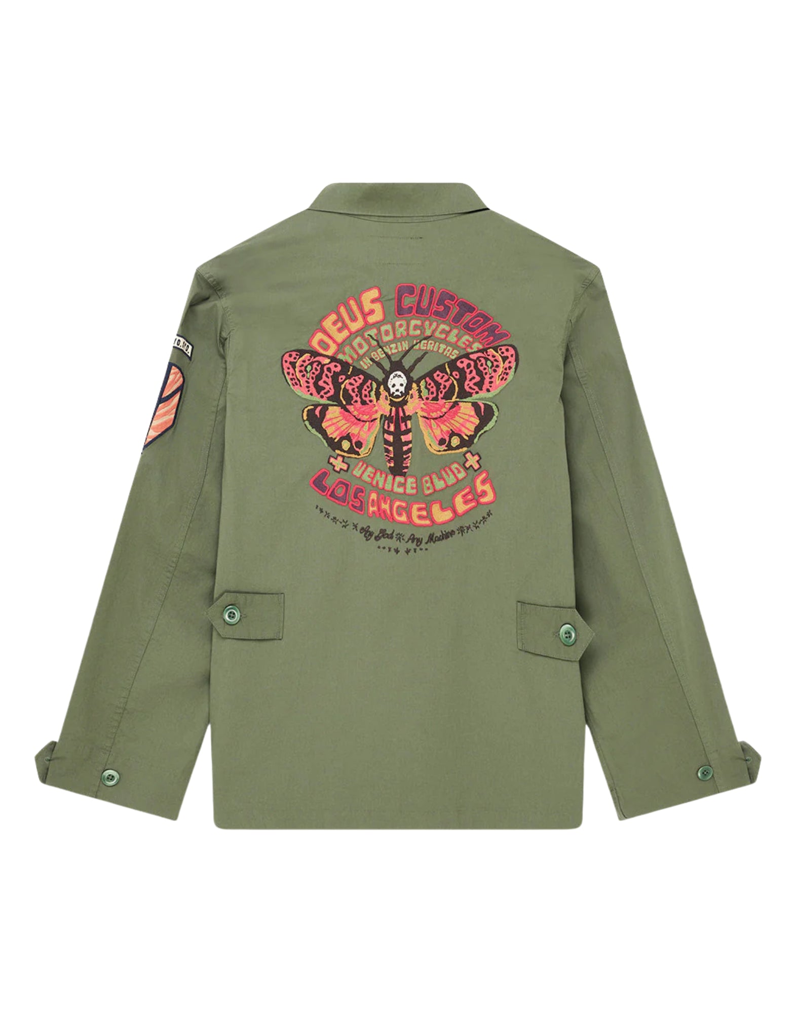 Deus Ex Machina Power Overshirt Pine Green Men’s D261MSH313 PINE GREEN