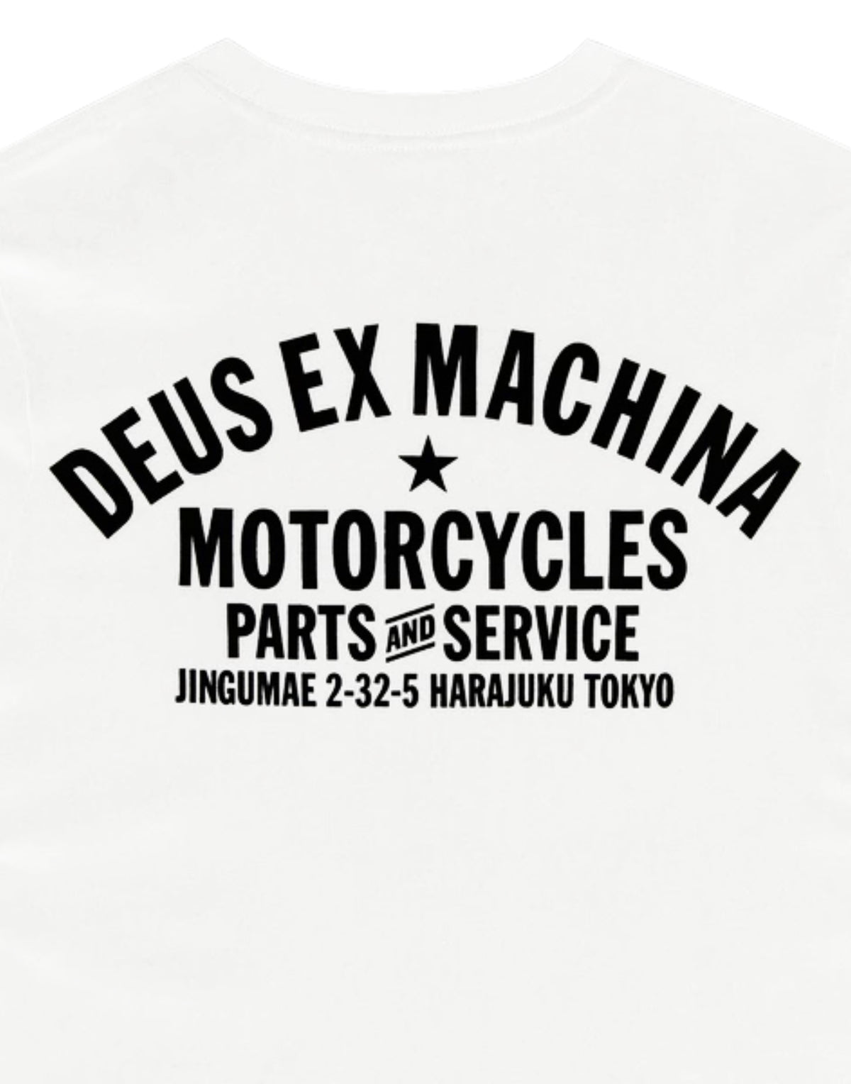Harakuju Adress-T-Shirt, weiß
