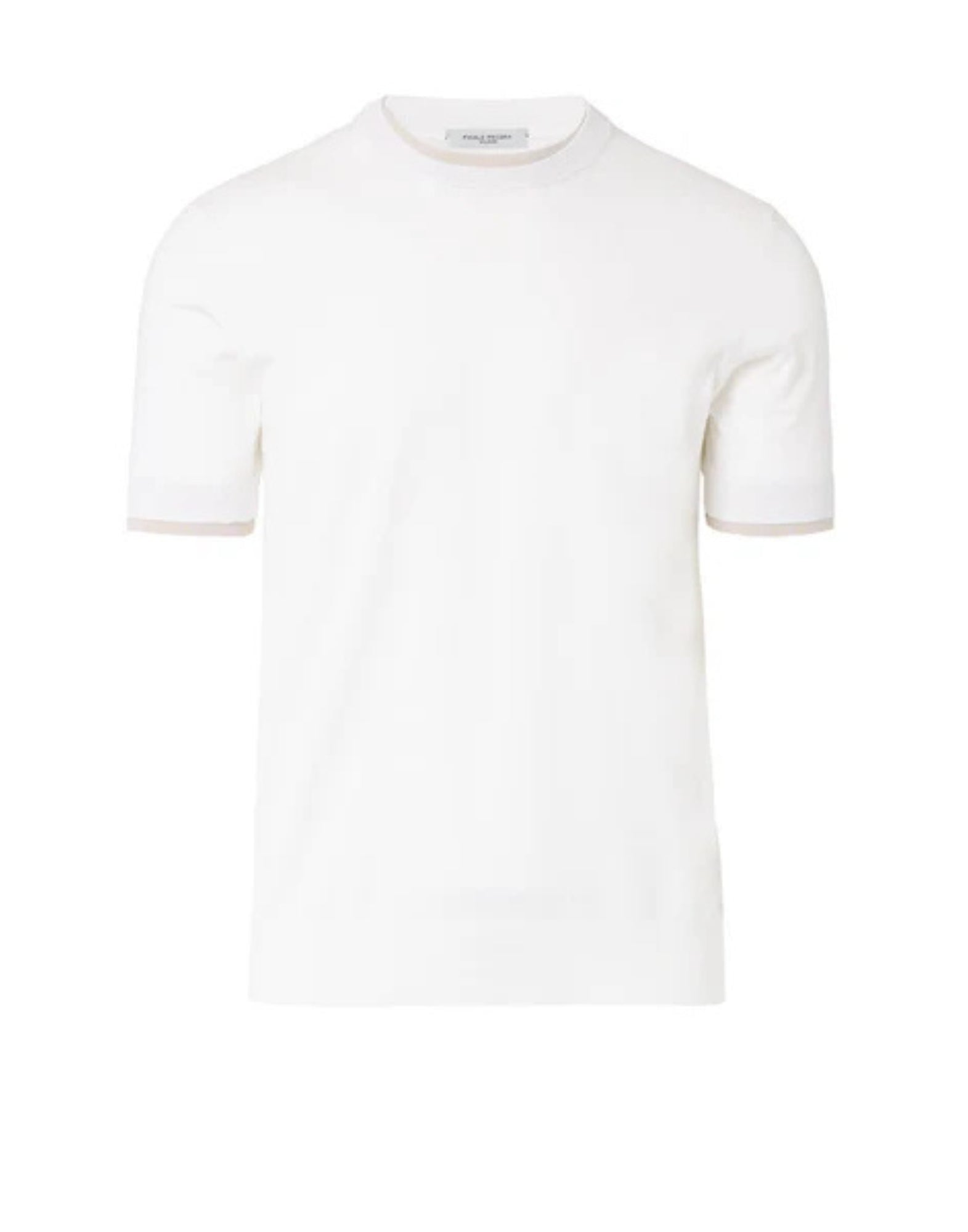 F041-4545-1102 화이트 티셔츠 -T-Shirt E Polo-Paolo Pecora
