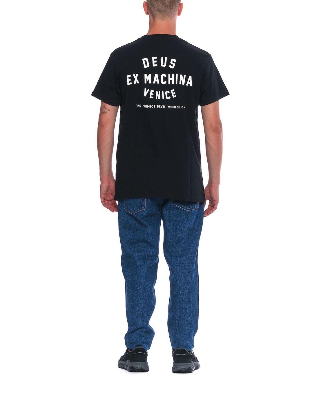 T-shirt man DMH31645C BLK Deus Ex Machina