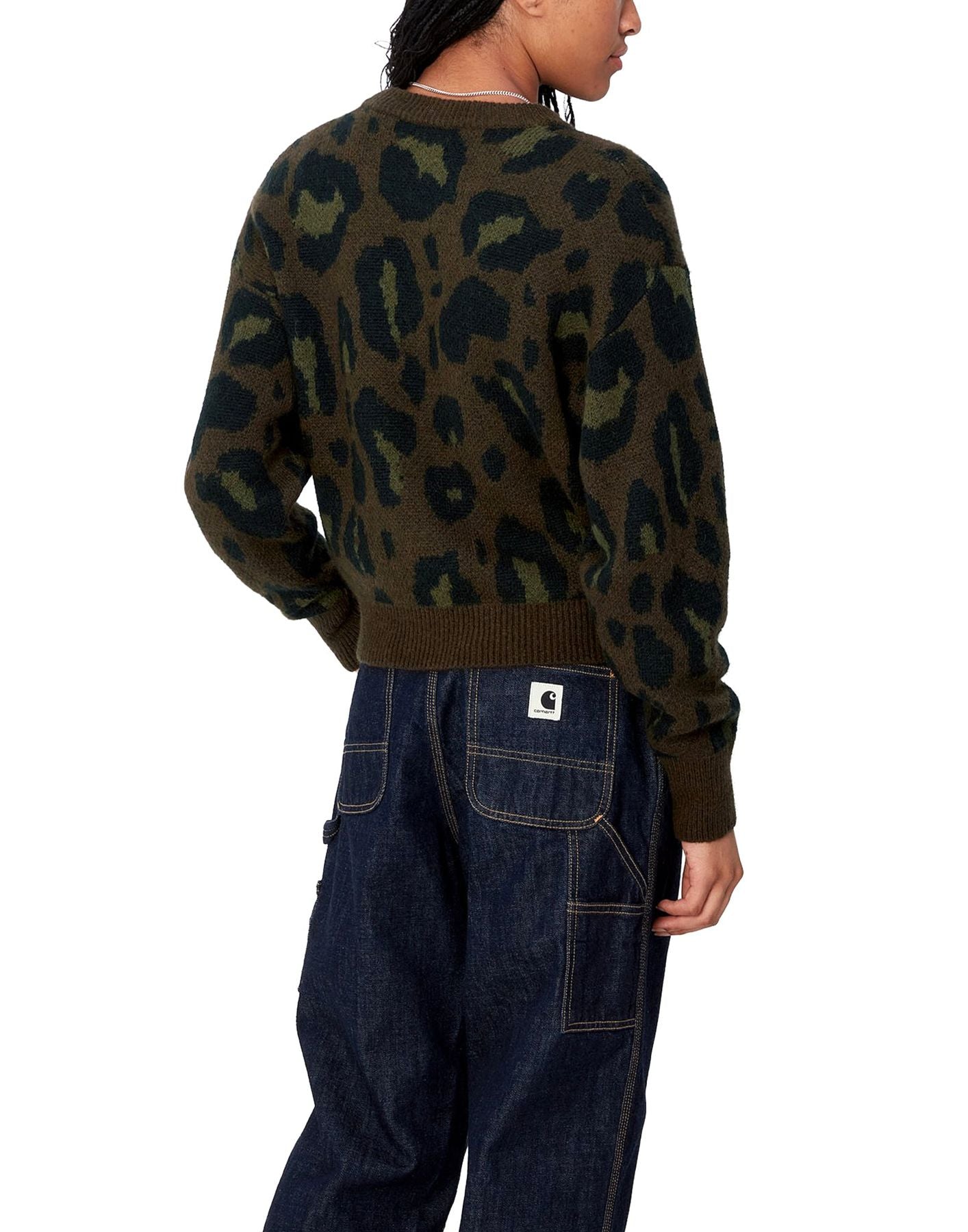 스웨터 여자 I033910 2EMXX W MERTON CAMO 사자 별자리 CARHARTT WIP