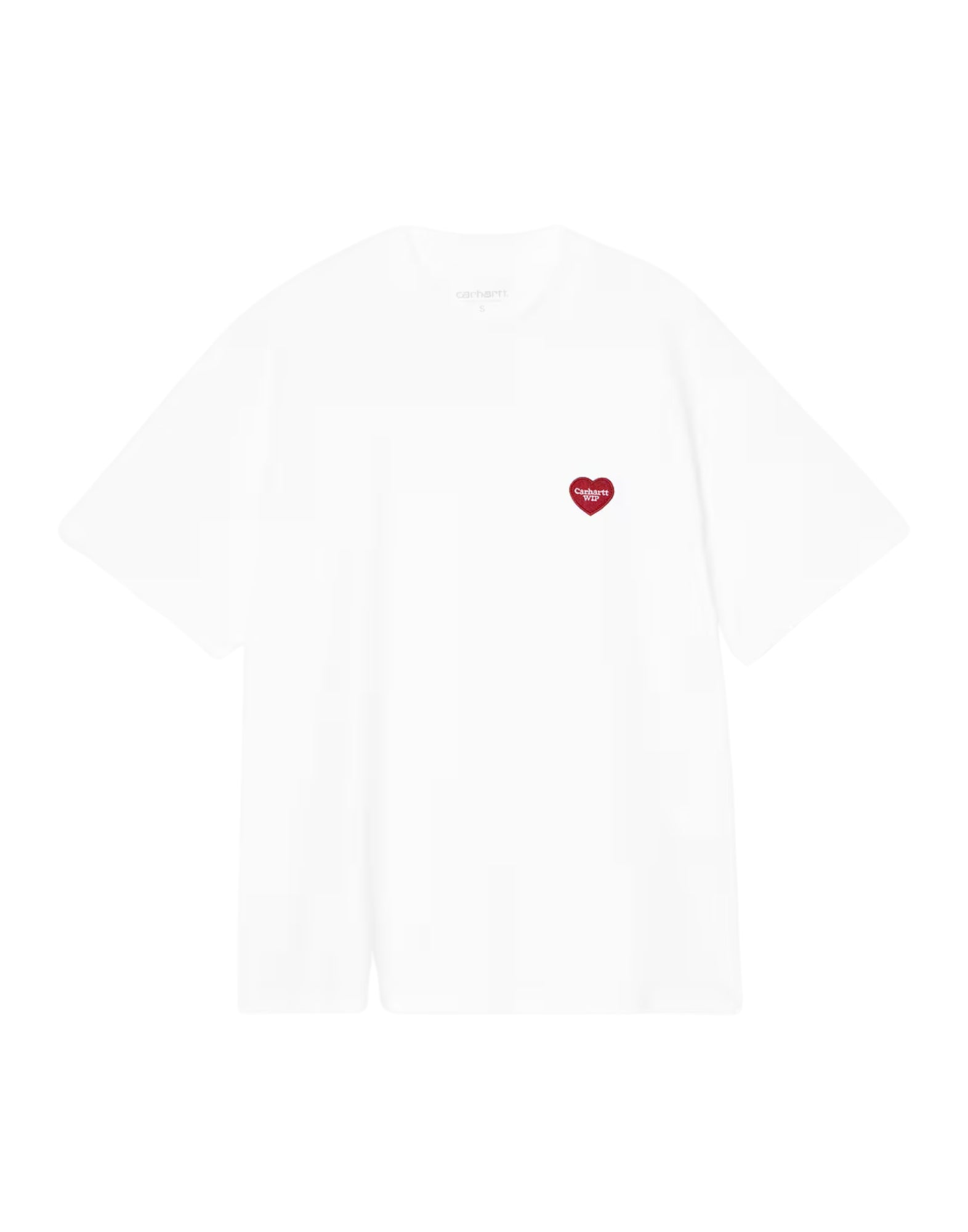 T-shirt woman I032318 1WZXX WHITE HEART PATCH T-SHIRT CARHARTT WIP